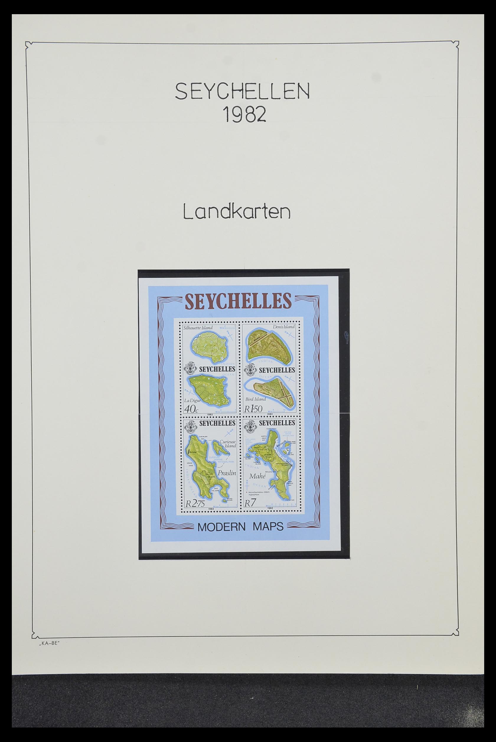 33953 054 - Stamp collection 33953 Seychelles 1976-1988.