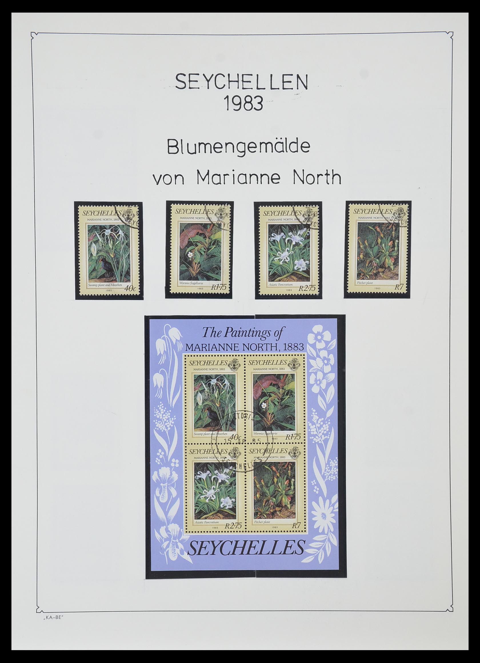 33953 066 - Stamp collection 33953 Seychelles 1976-1988.