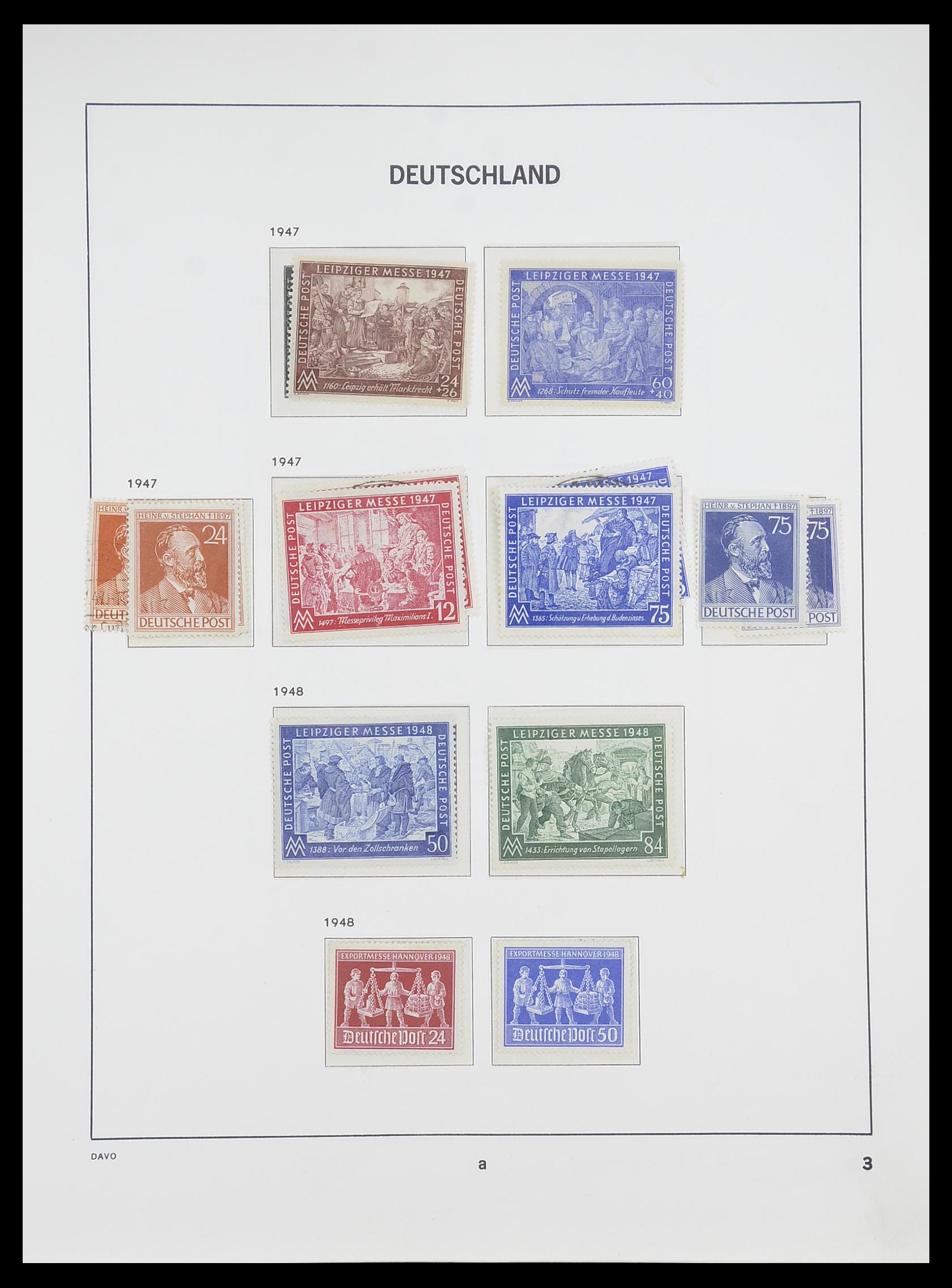 33954 003 - Stamp collection 33954 Bundespost and Berlin 1945-1972.