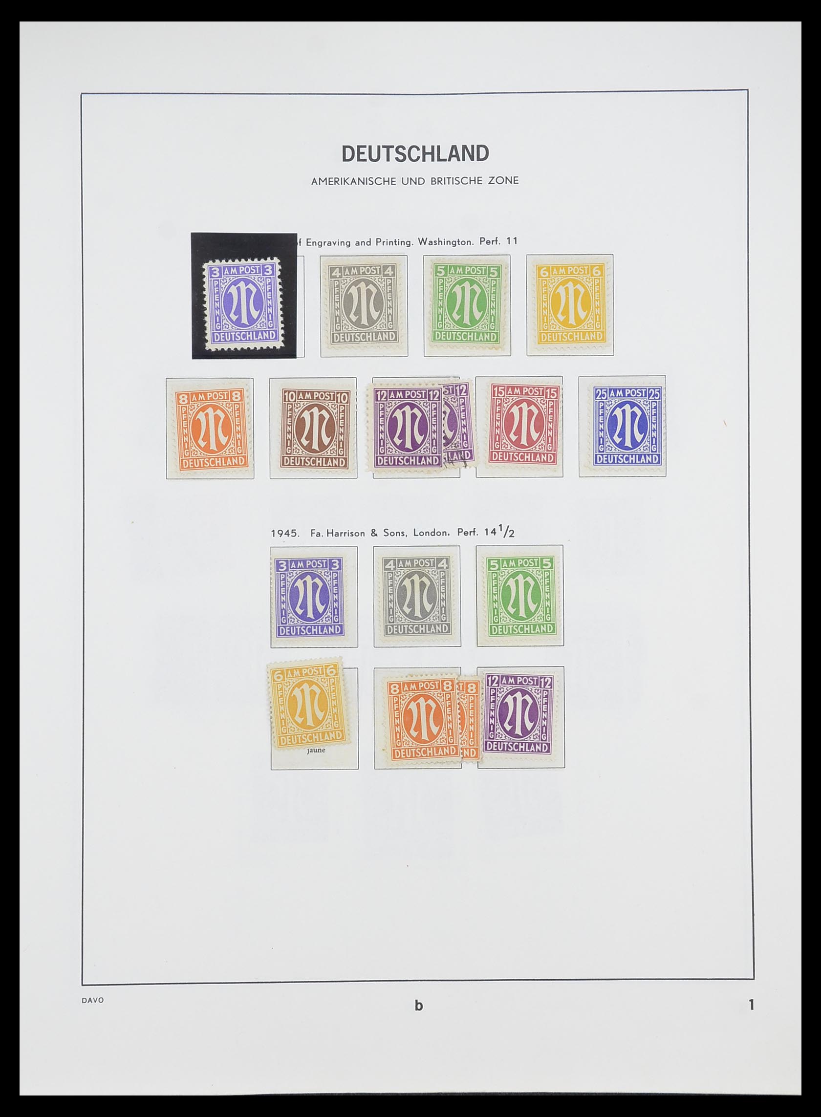 33954 004 - Postzegelverzameling 33954 Bundespost en Berlijn 1945-1972.