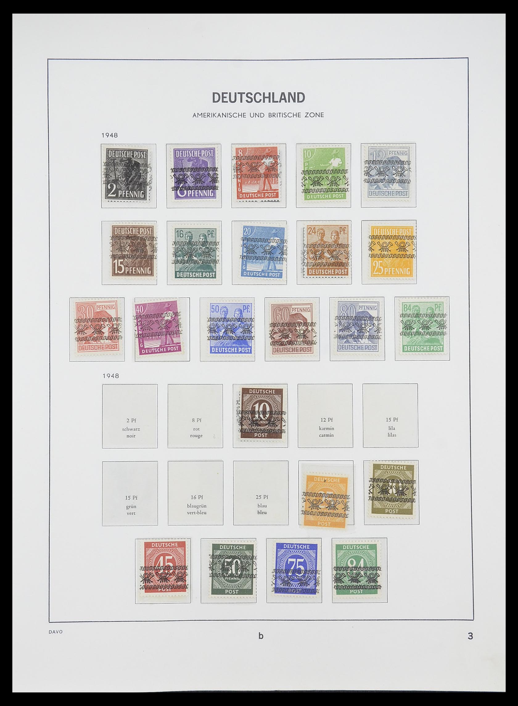 33954 006 - Stamp collection 33954 Bundespost and Berlin 1945-1972.