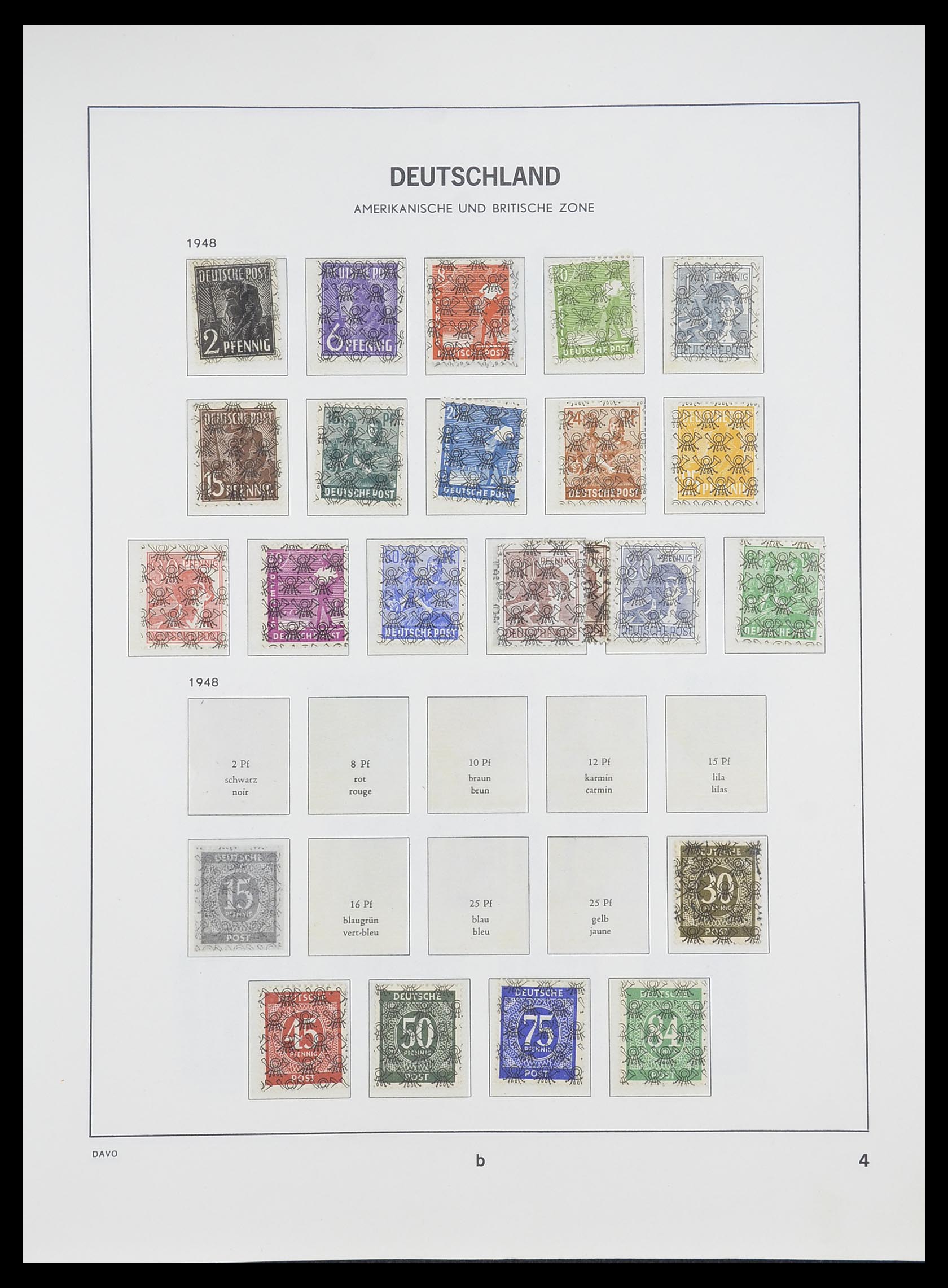 33954 007 - Stamp collection 33954 Bundespost and Berlin 1945-1972.