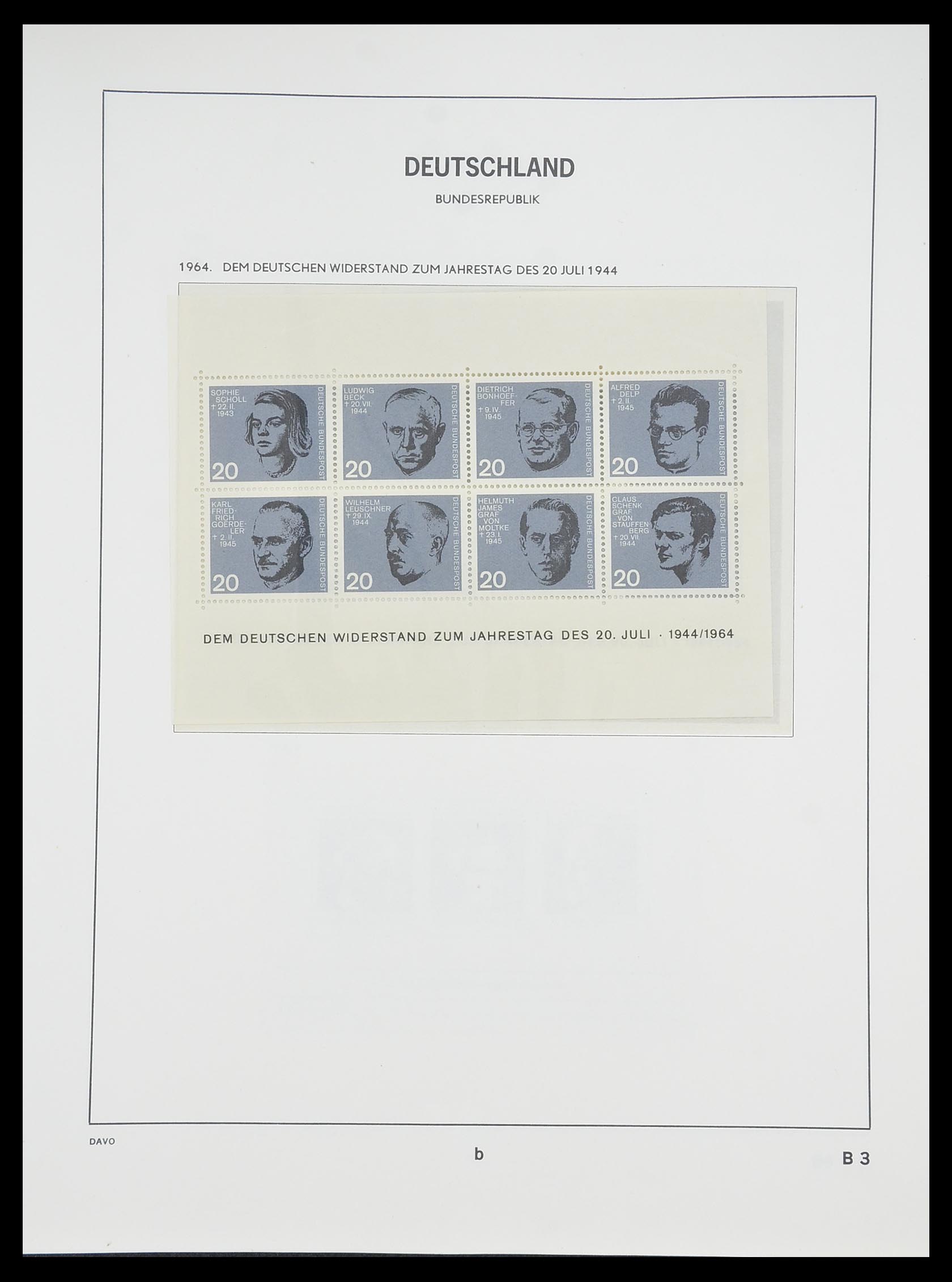 33954 054 - Stamp collection 33954 Bundespost and Berlin 1945-1972.