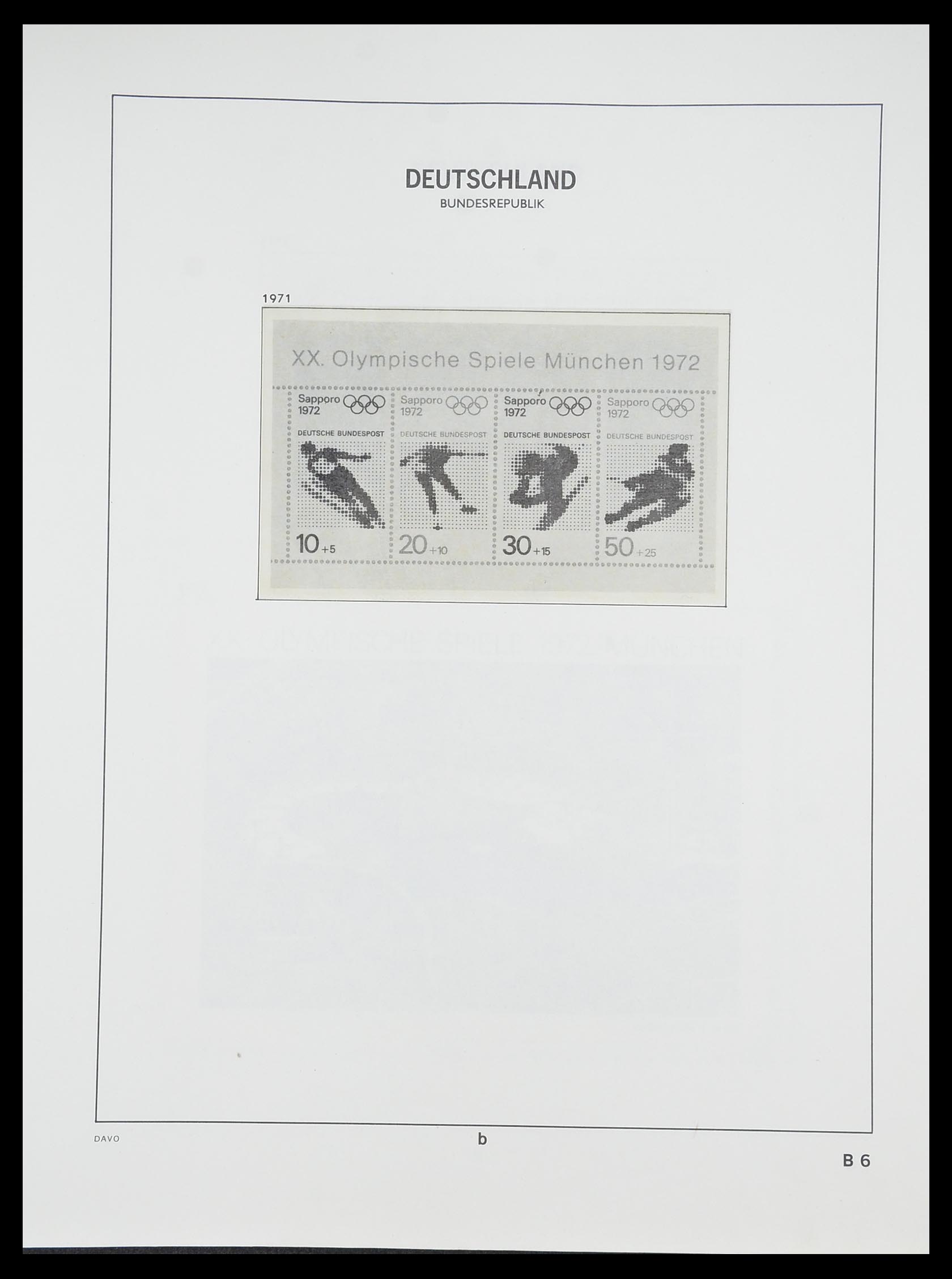33954 056 - Stamp collection 33954 Bundespost and Berlin 1945-1972.