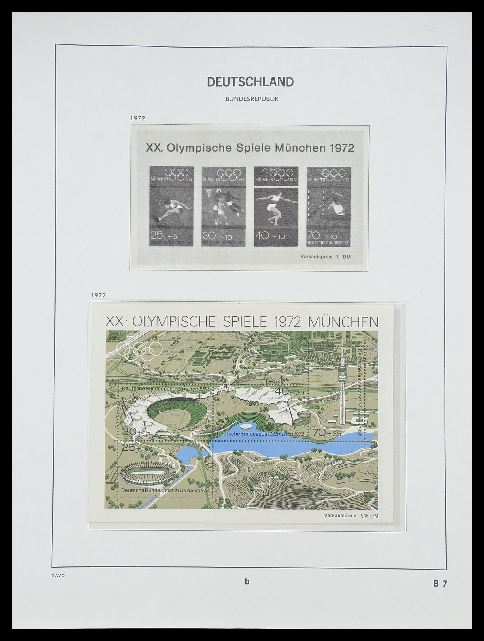33954 057 - Postzegelverzameling 33954 Bundespost en Berlijn 1945-1972.