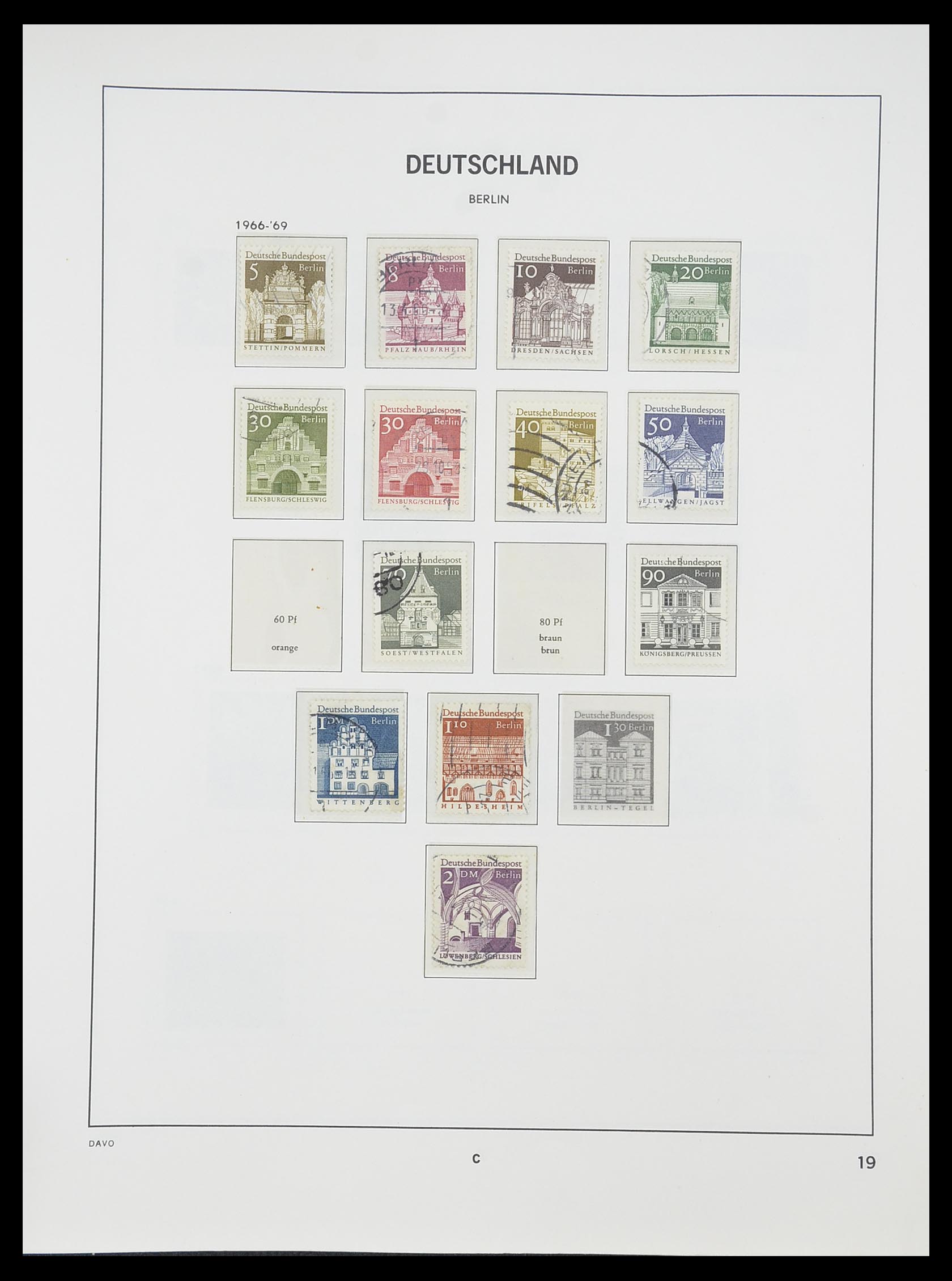 33954 076 - Stamp collection 33954 Bundespost and Berlin 1945-1972.