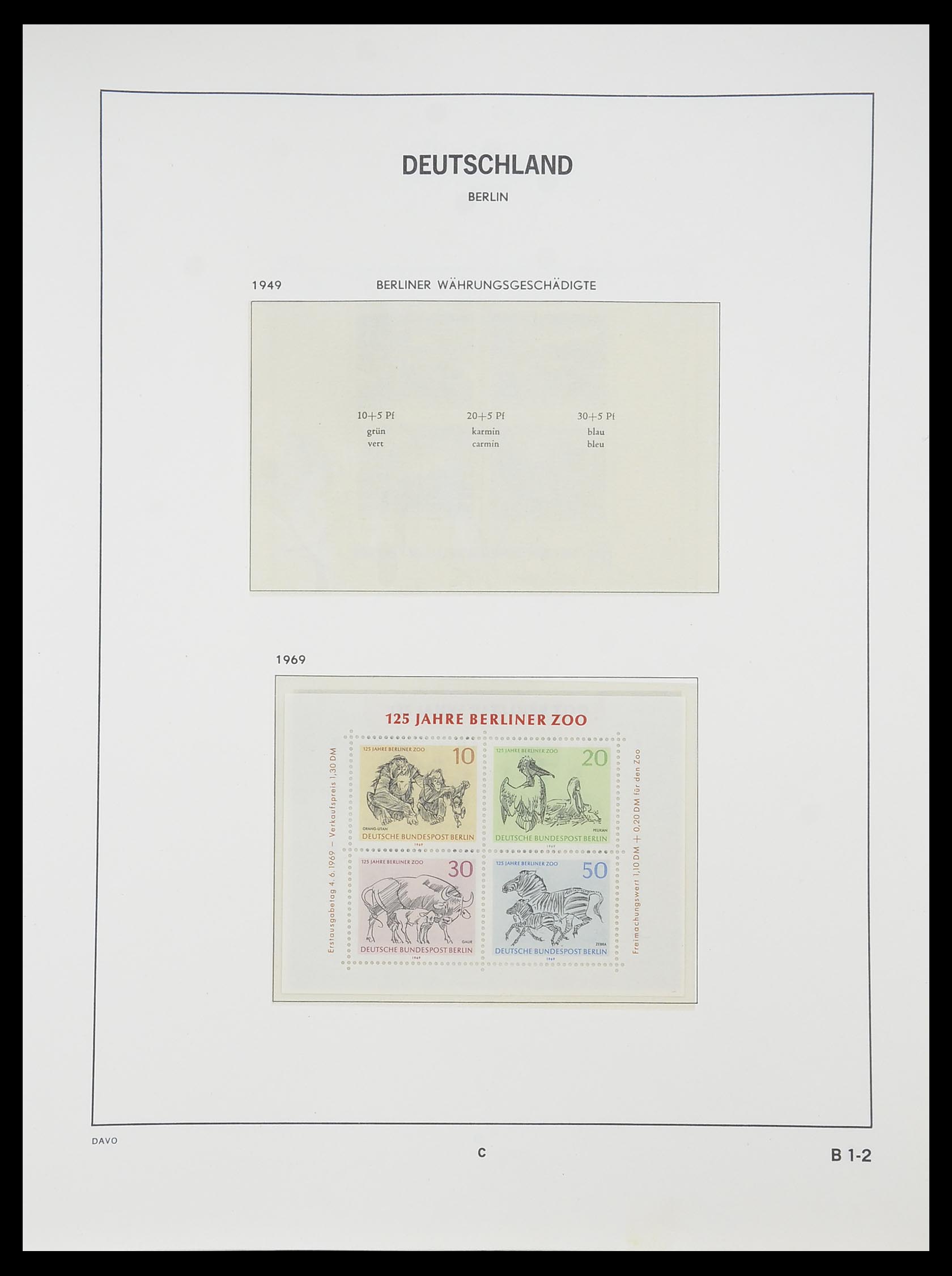 33954 085 - Postzegelverzameling 33954 Bundespost en Berlijn 1945-1972.
