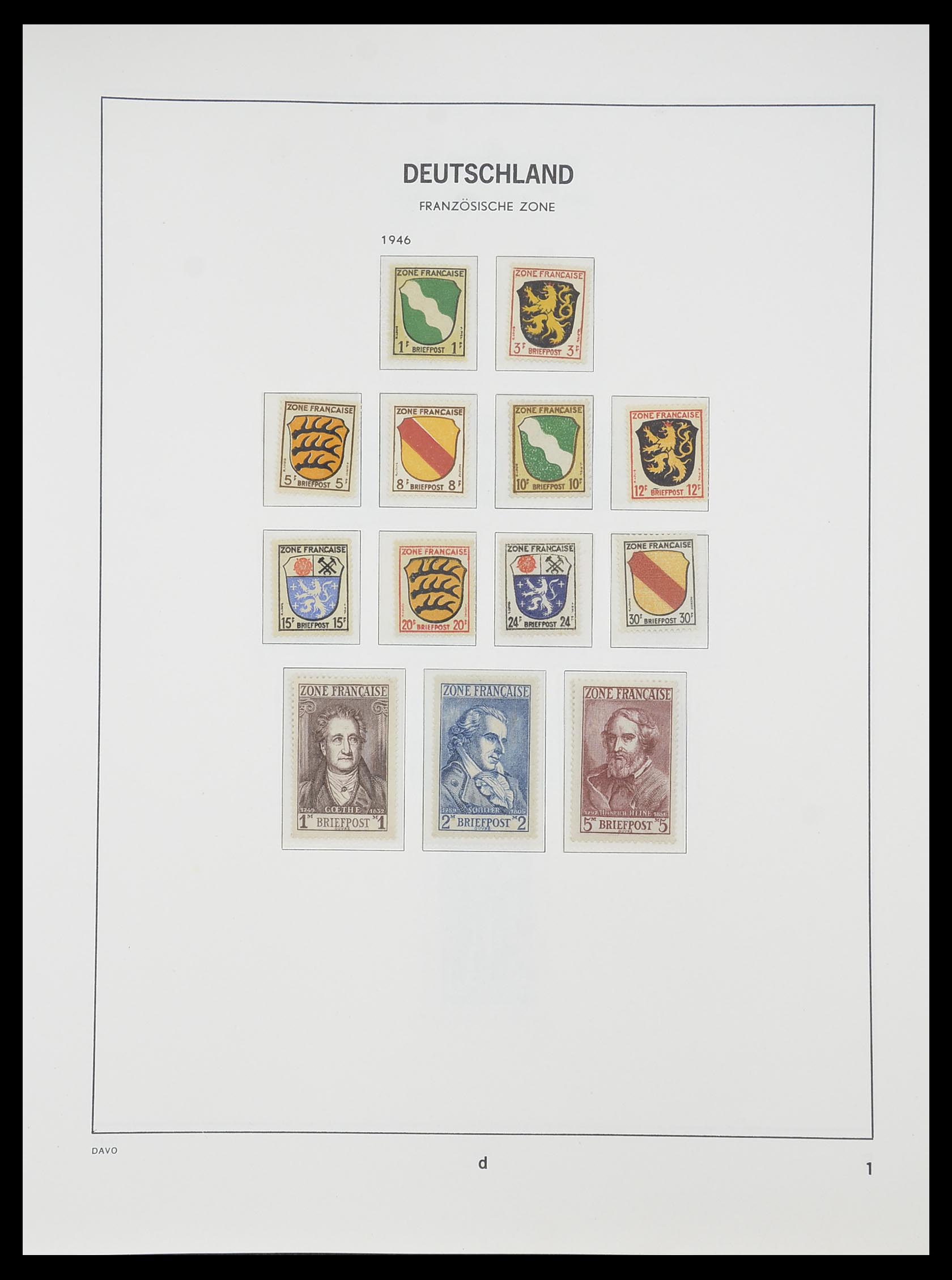 33954 087 - Postzegelverzameling 33954 Bundespost en Berlijn 1945-1972.