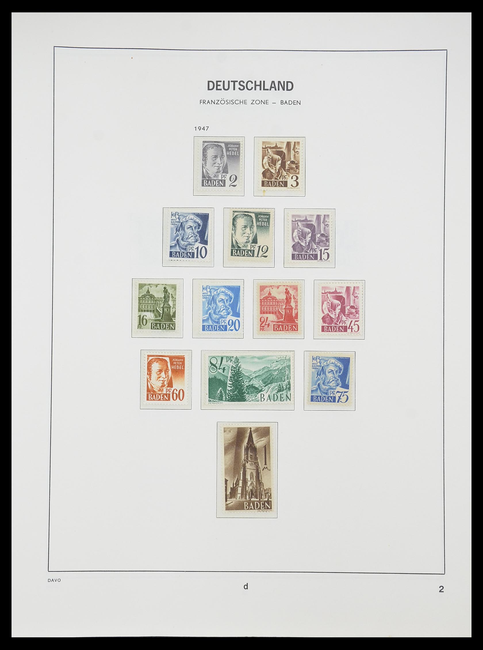 33954 088 - Stamp collection 33954 Bundespost and Berlin 1945-1972.