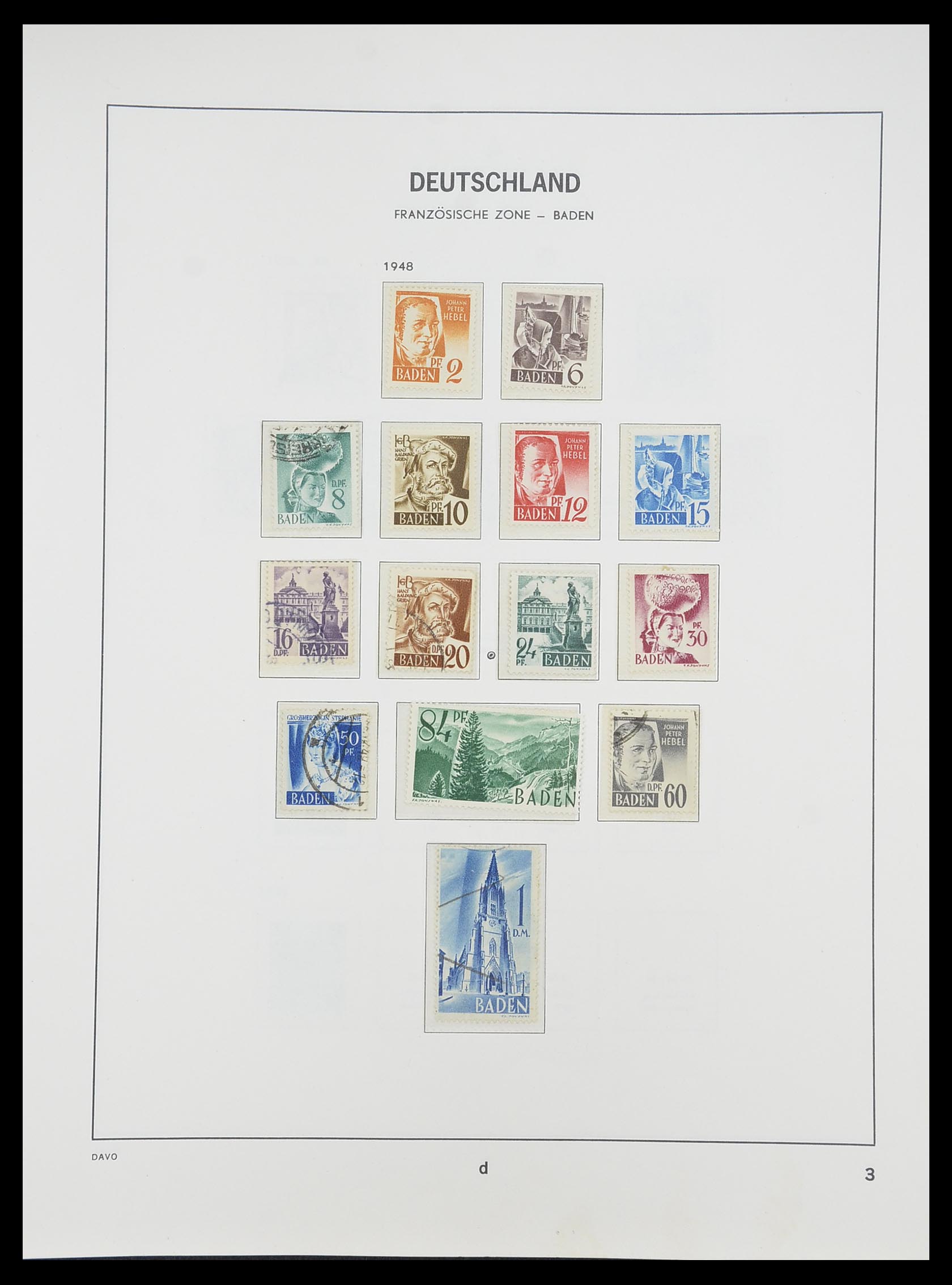 33954 089 - Stamp collection 33954 Bundespost and Berlin 1945-1972.