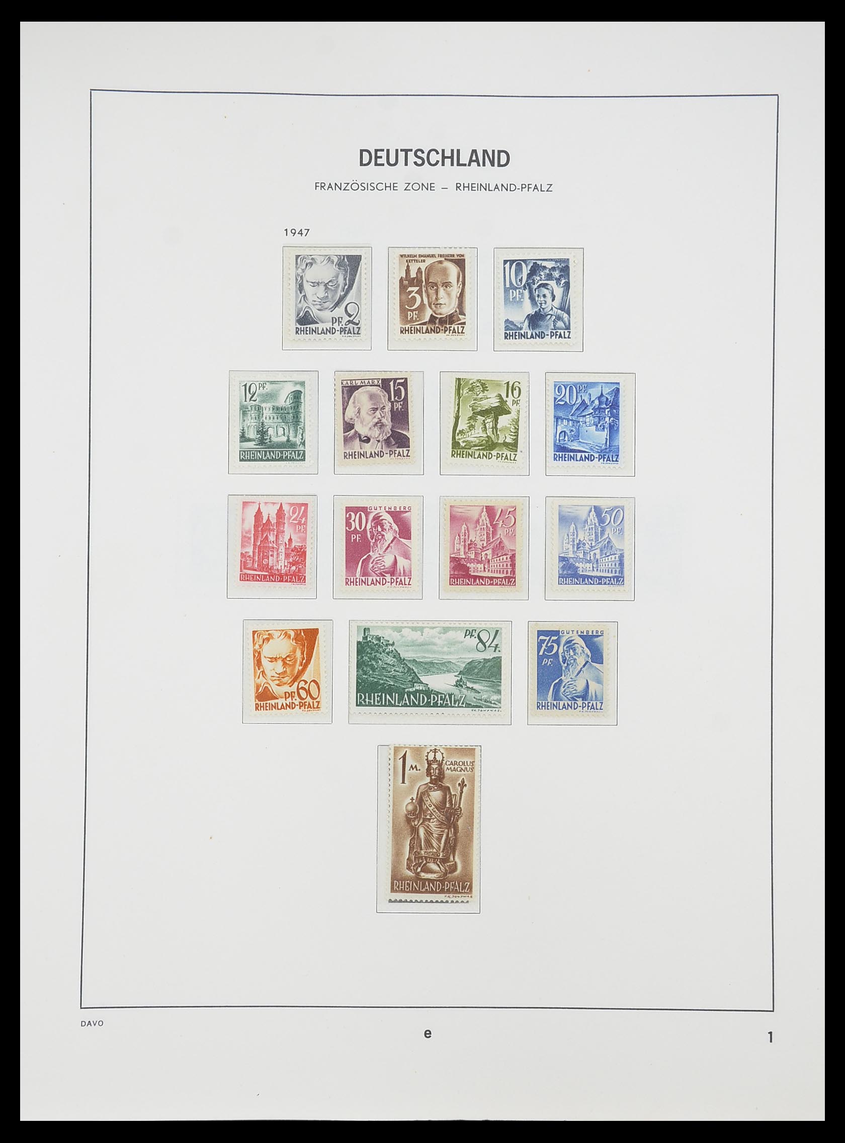 33954 092 - Stamp collection 33954 Bundespost and Berlin 1945-1972.