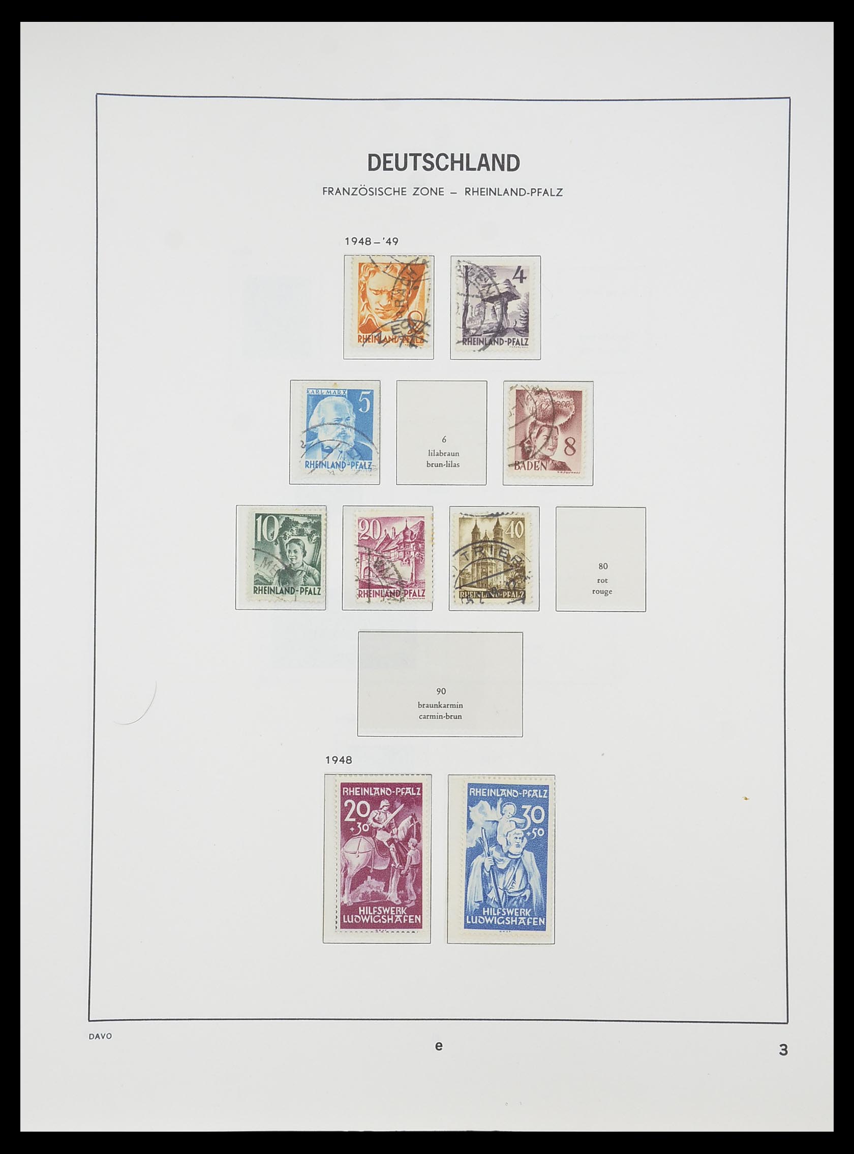 33954 094 - Stamp collection 33954 Bundespost and Berlin 1945-1972.