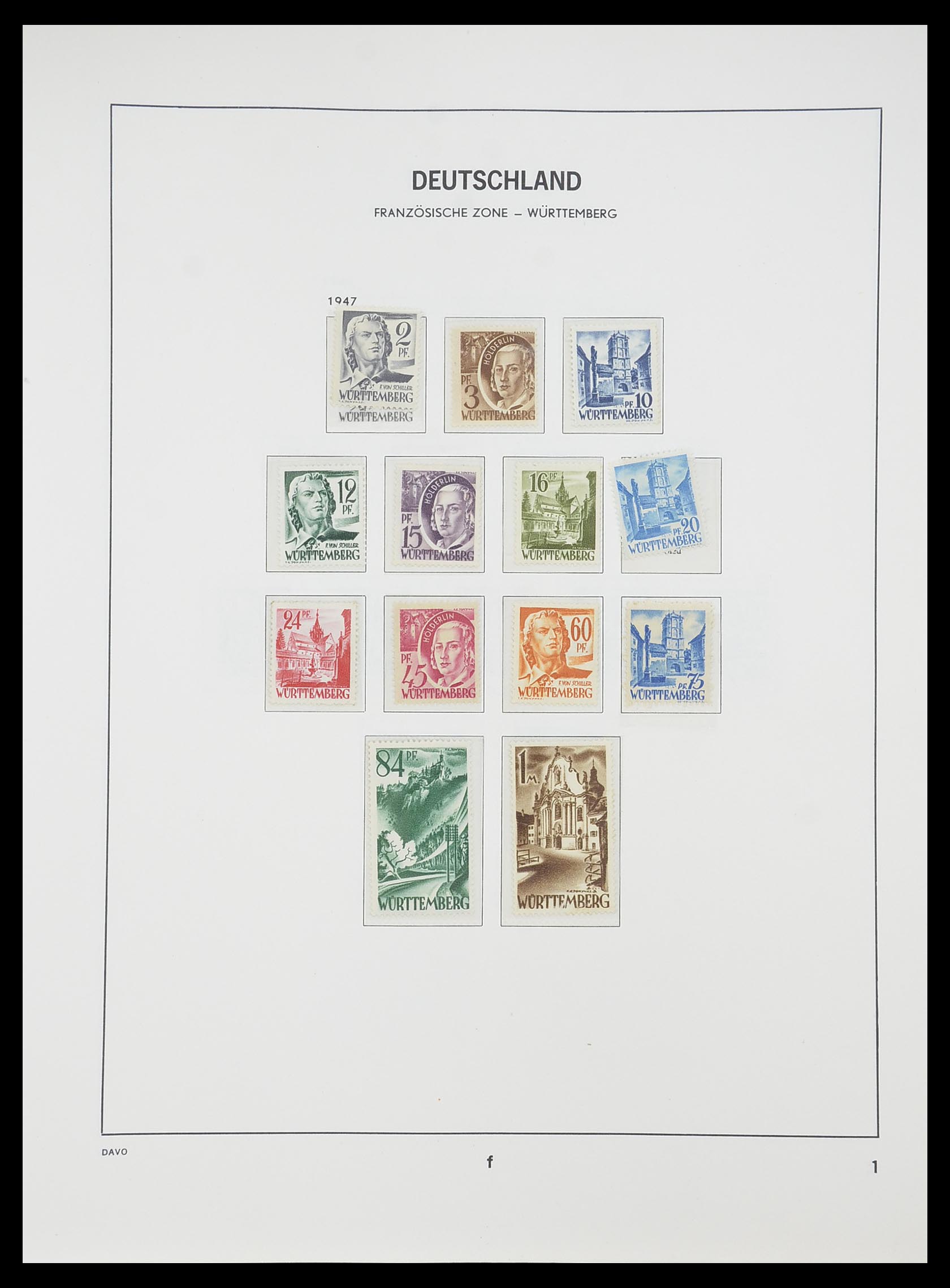 33954 095 - Postzegelverzameling 33954 Bundespost en Berlijn 1945-1972.