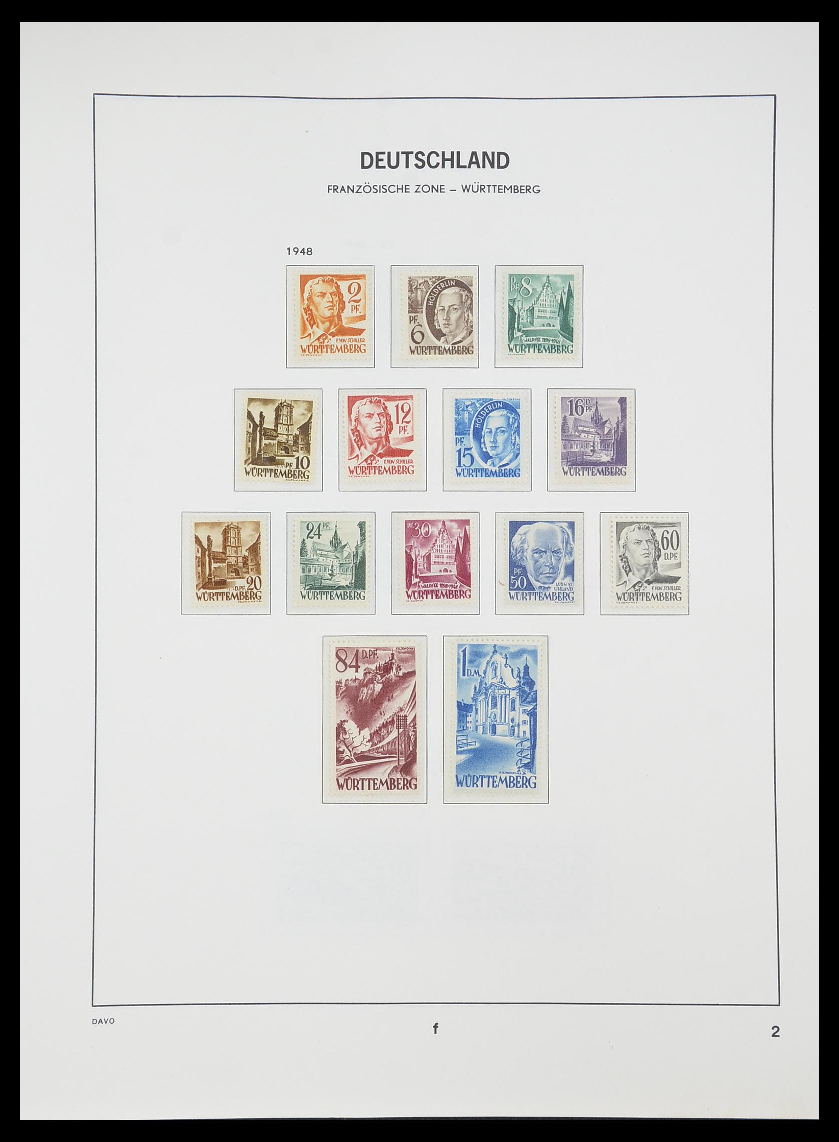 33954 096 - Postzegelverzameling 33954 Bundespost en Berlijn 1945-1972.