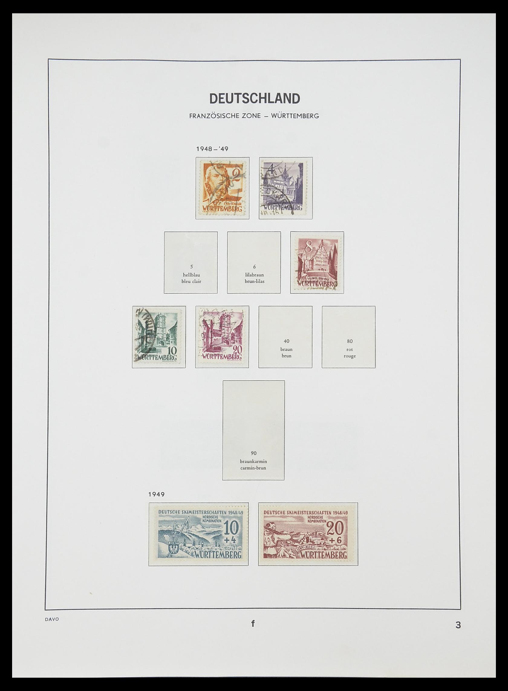 33954 097 - Stamp collection 33954 Bundespost and Berlin 1945-1972.