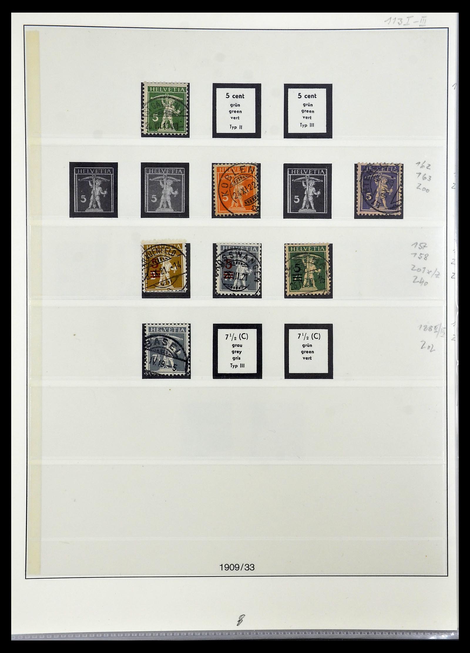 33955 011 - Postzegelverzameling 33955 Zwitserland 1850-2009.