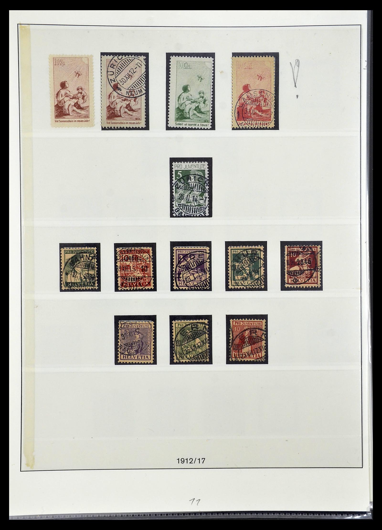 33955 014 - Stamp collection 33955 Switzerland 1850-2009.