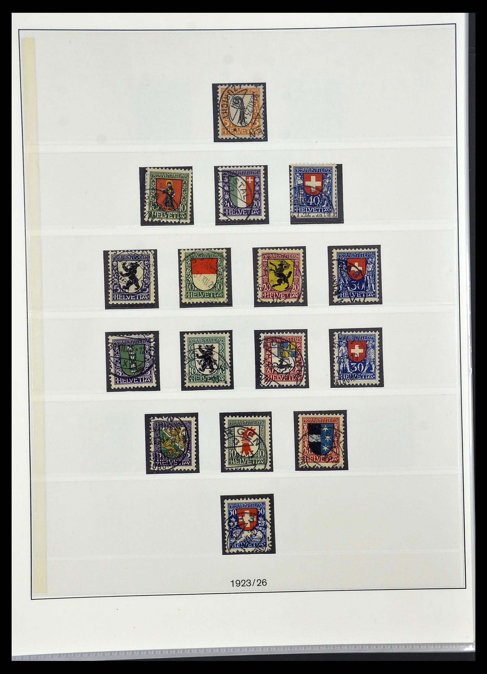 33955 017 - Postzegelverzameling 33955 Zwitserland 1850-2009.