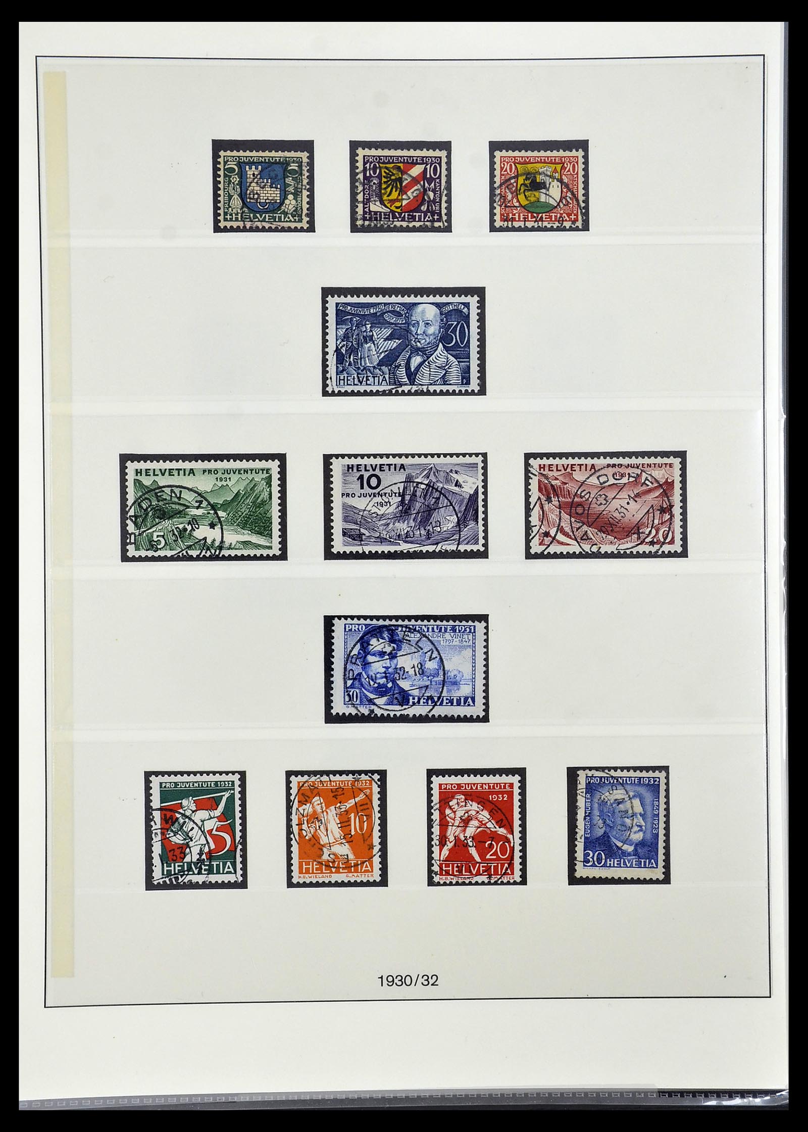 33955 019 - Postzegelverzameling 33955 Zwitserland 1850-2009.
