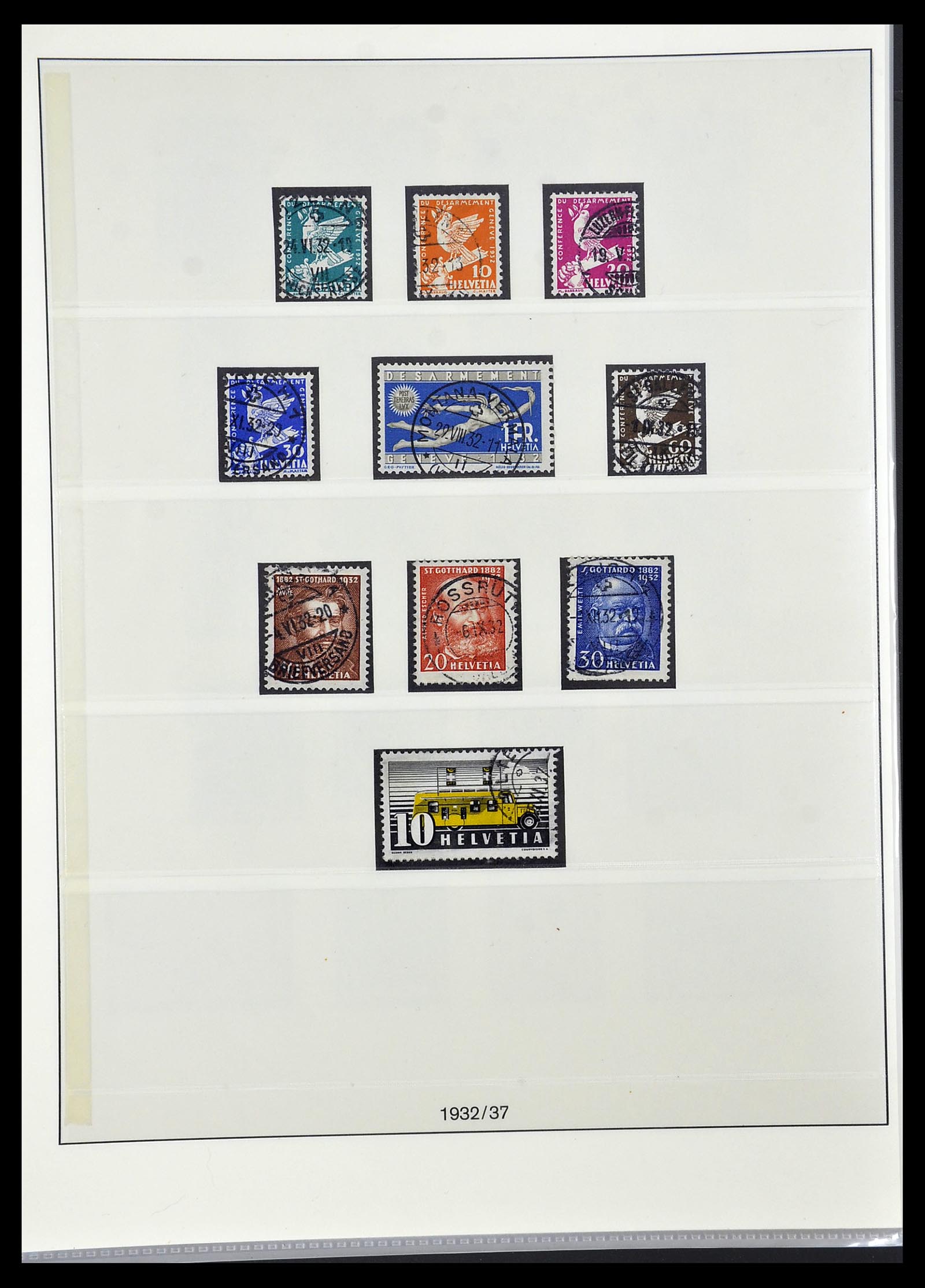 33955 020 - Postzegelverzameling 33955 Zwitserland 1850-2009.