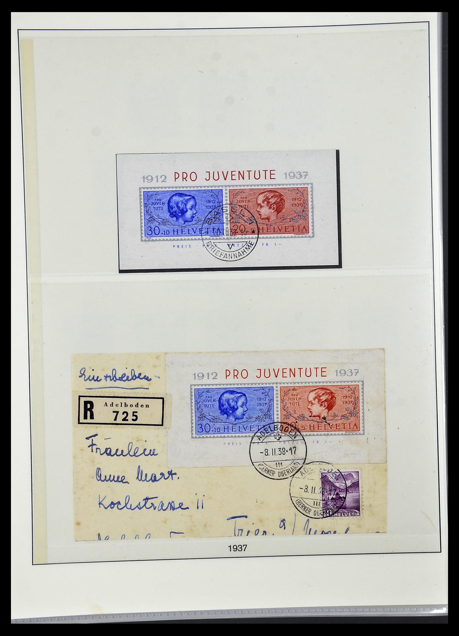 33955 022 - Stamp collection 33955 Switzerland 1850-2009.