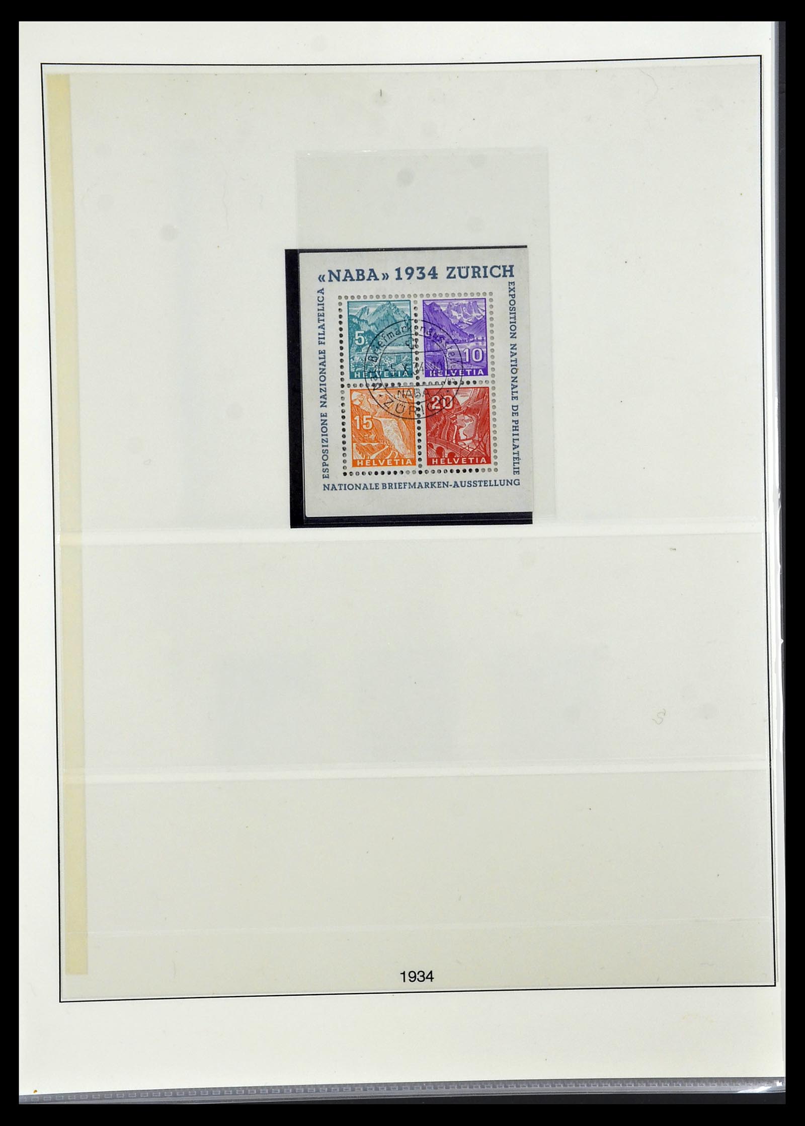 33955 025 - Stamp collection 33955 Switzerland 1850-2009.