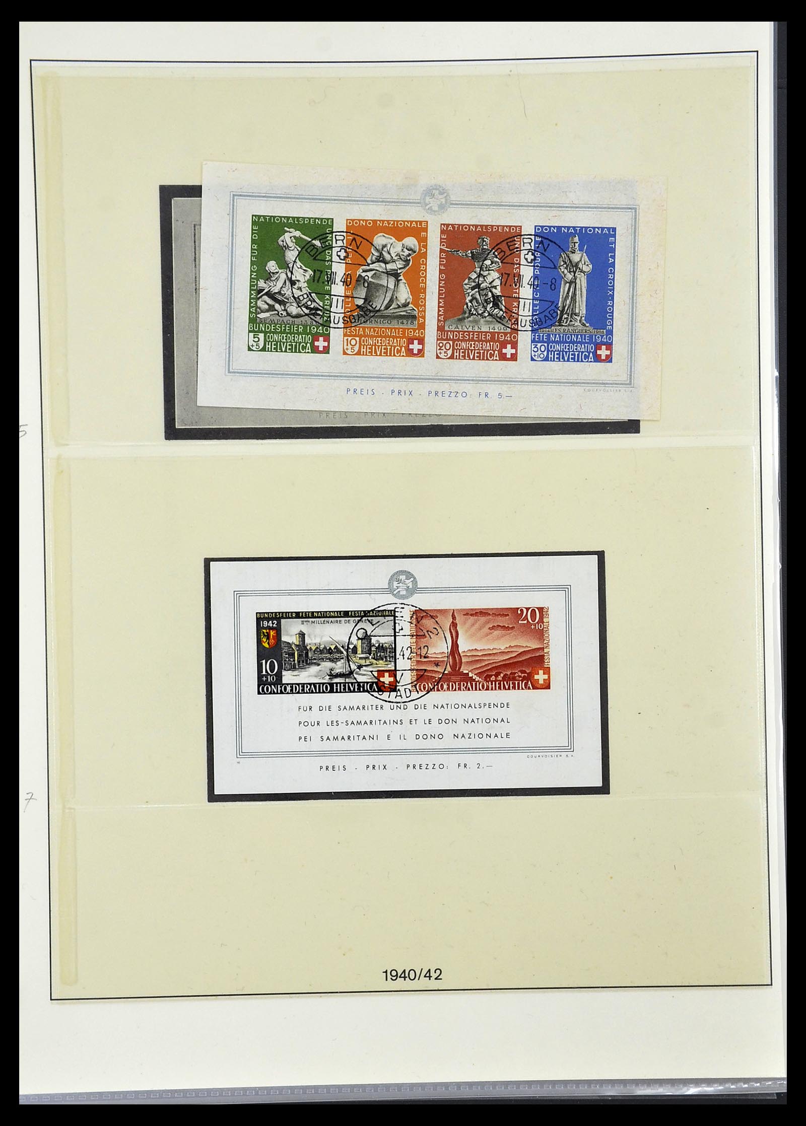 33955 033 - Stamp collection 33955 Switzerland 1850-2009.