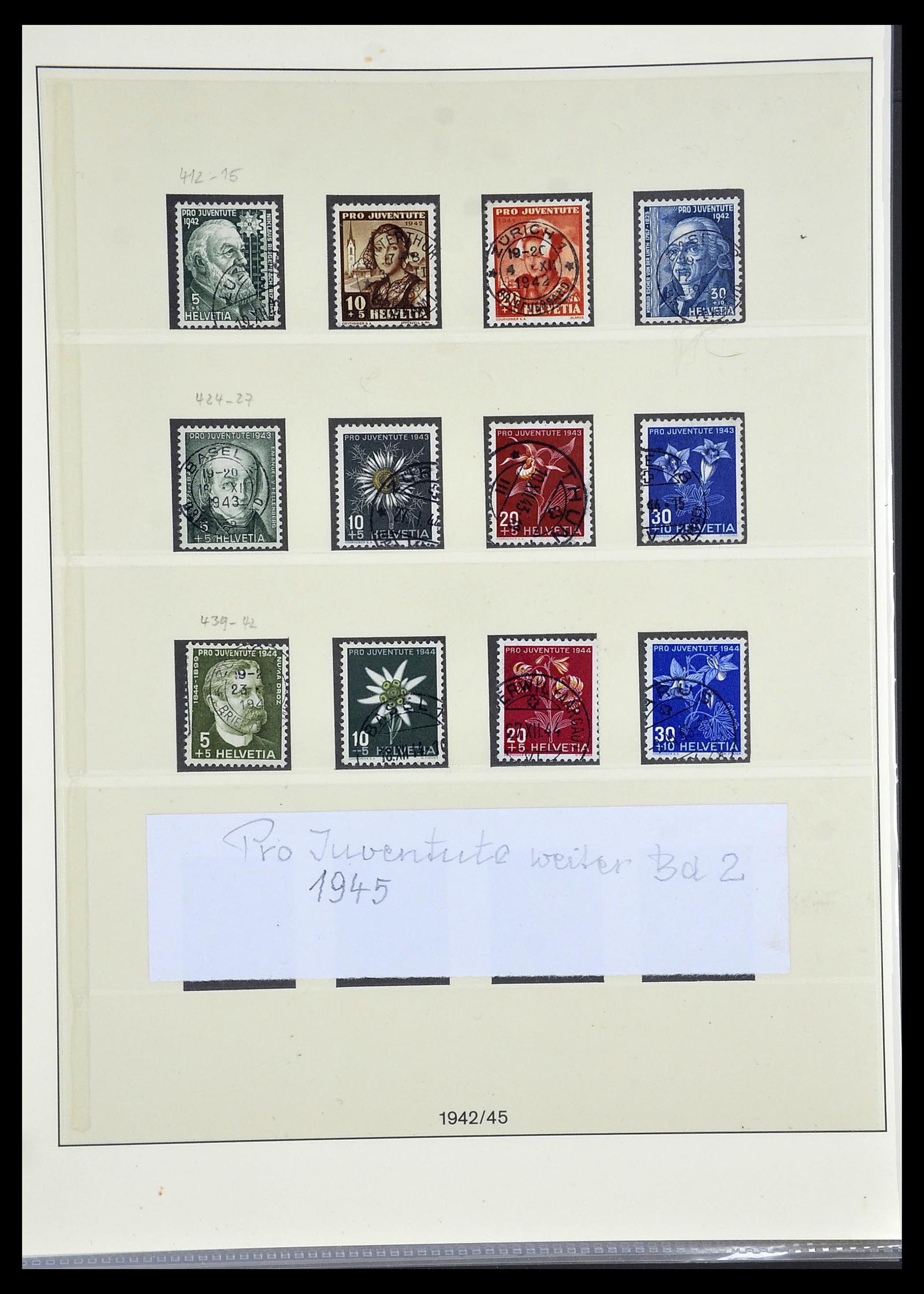 33955 036 - Stamp collection 33955 Switzerland 1850-2009.