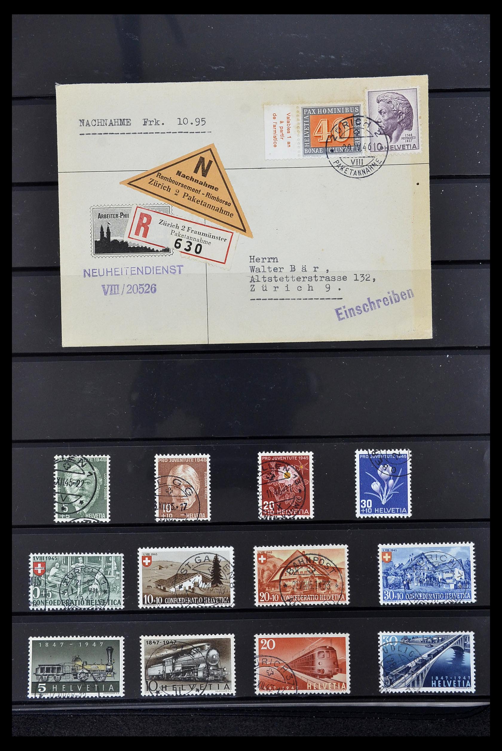 33955 045 - Stamp collection 33955 Switzerland 1850-2009.