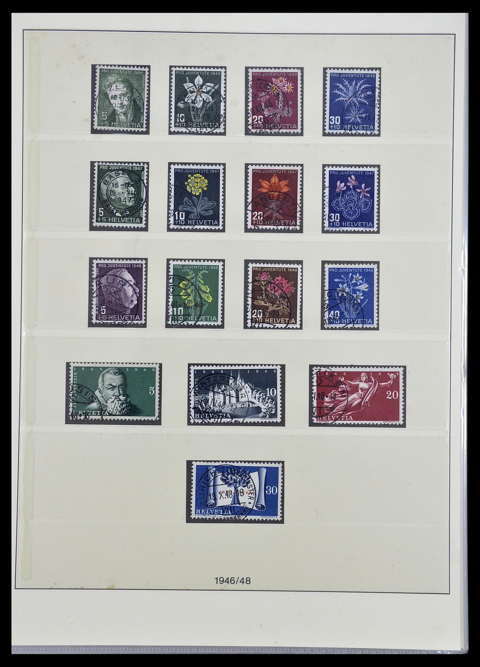 33955 047 - Stamp collection 33955 Switzerland 1850-2009.