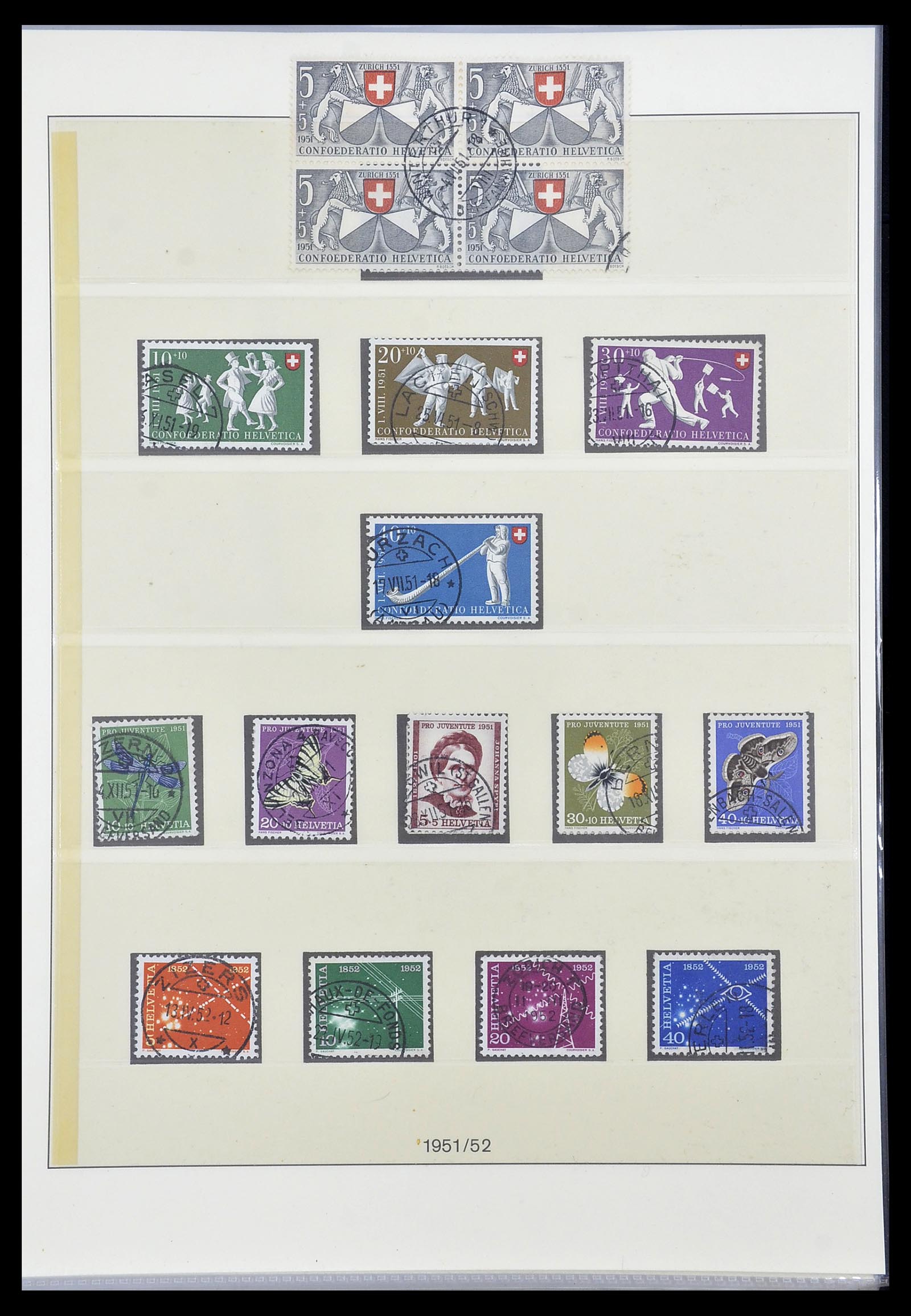 33955 053 - Stamp collection 33955 Switzerland 1850-2009.