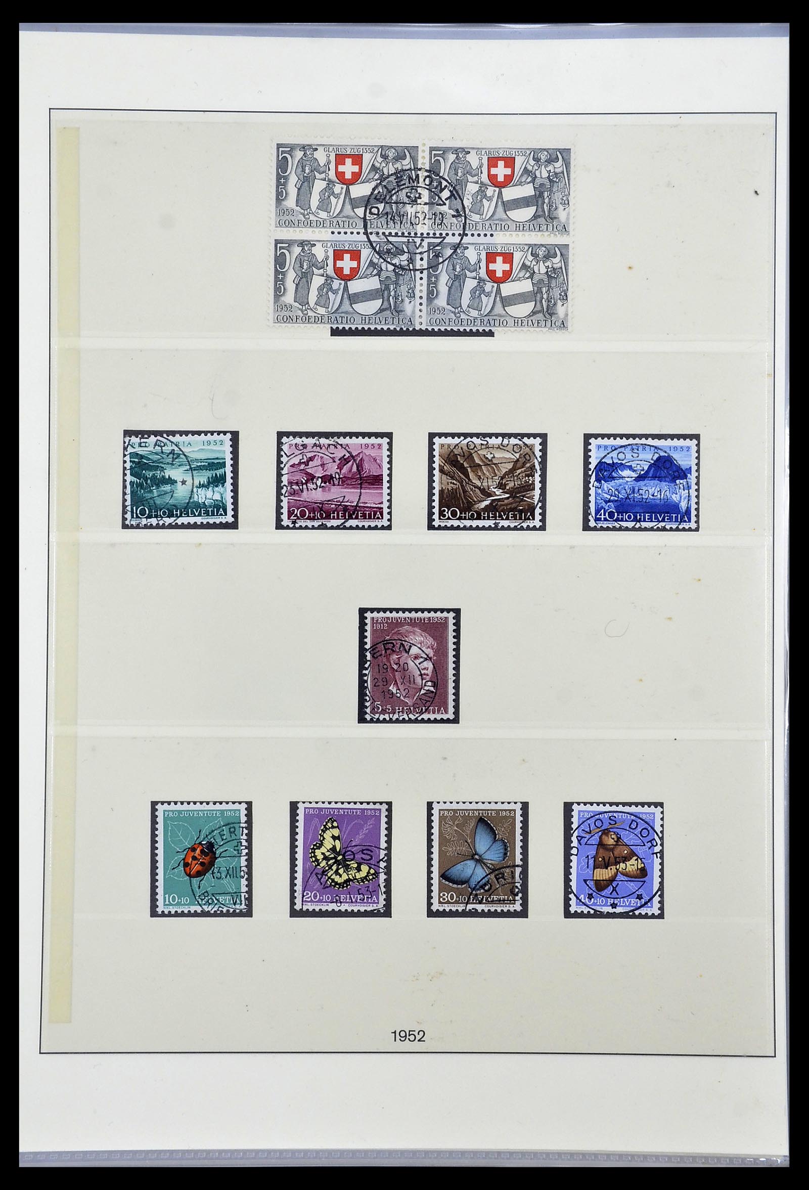 33955 055 - Stamp collection 33955 Switzerland 1850-2009.