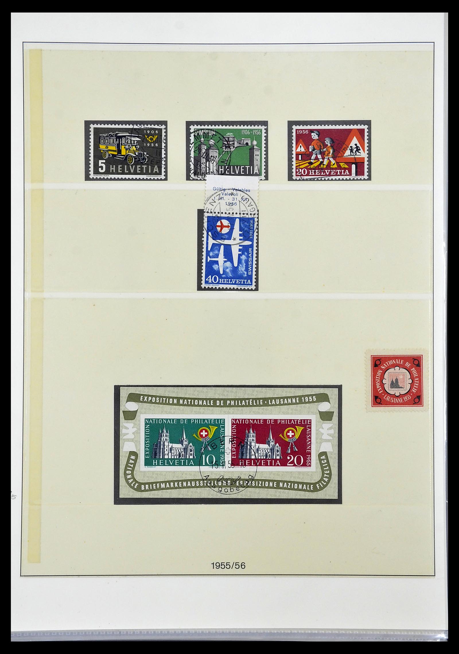 33955 059 - Stamp collection 33955 Switzerland 1850-2009.