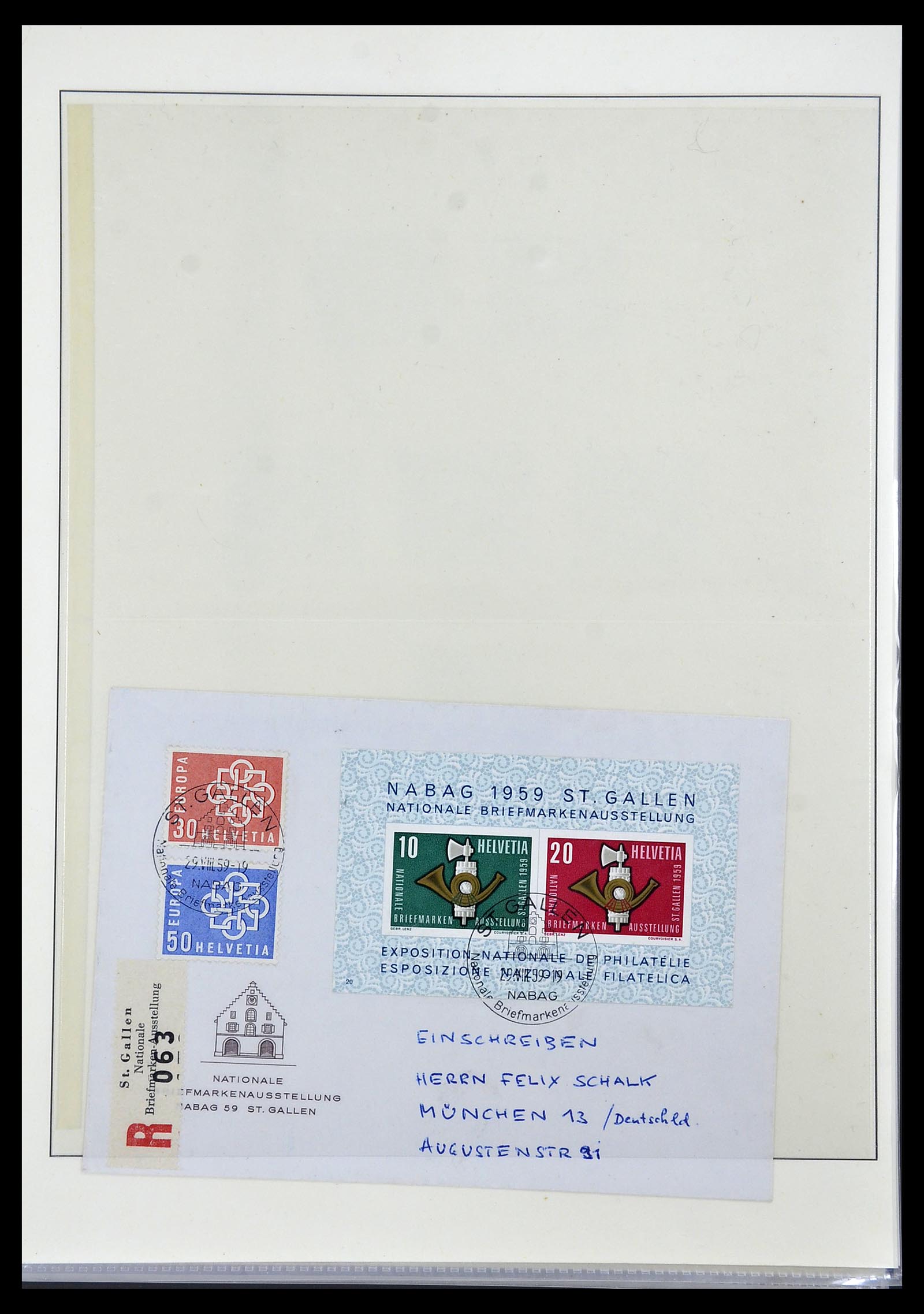33955 064 - Stamp collection 33955 Switzerland 1850-2009.