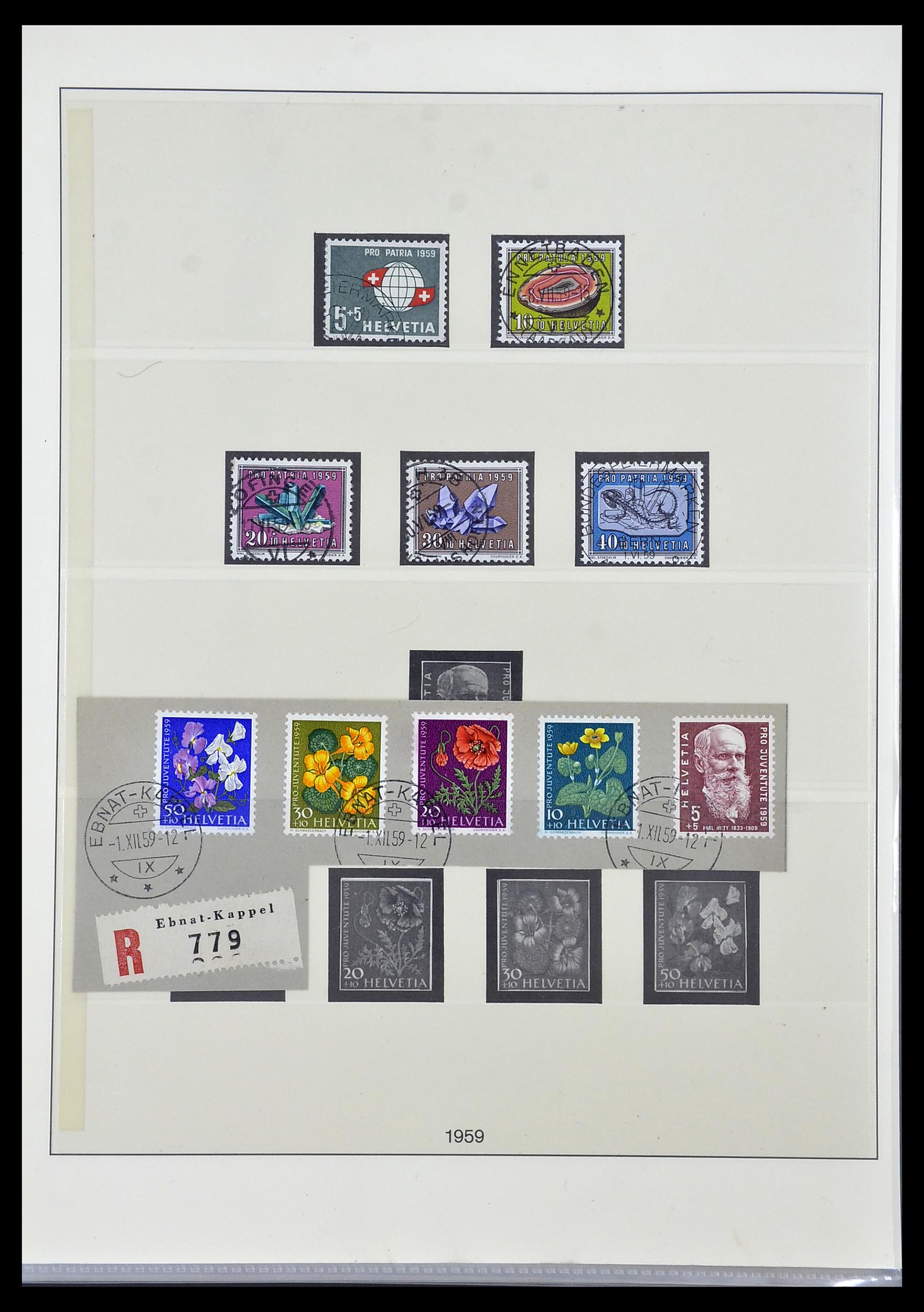 33955 065 - Stamp collection 33955 Switzerland 1850-2009.