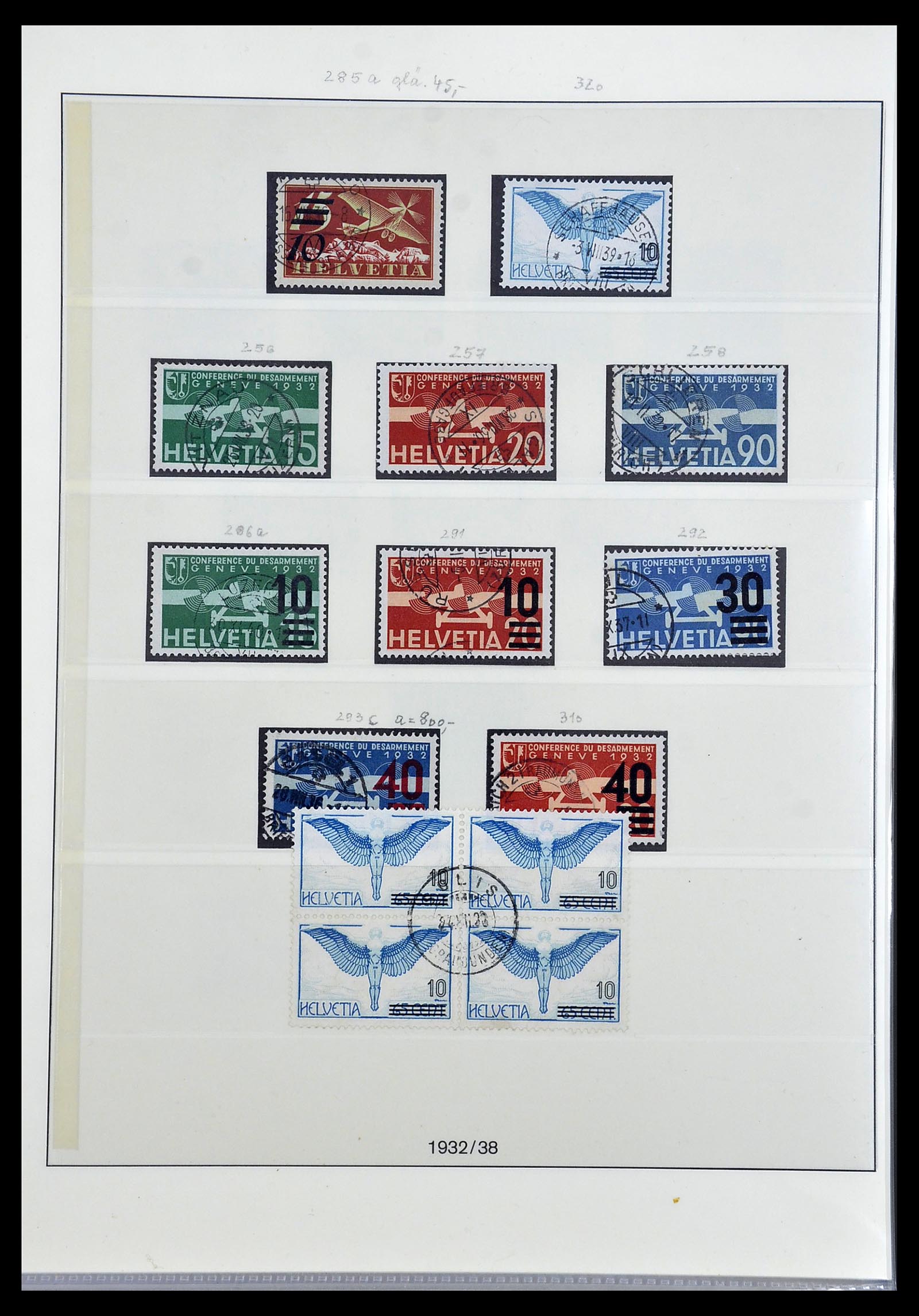 33955 069 - Stamp collection 33955 Switzerland 1850-2009.