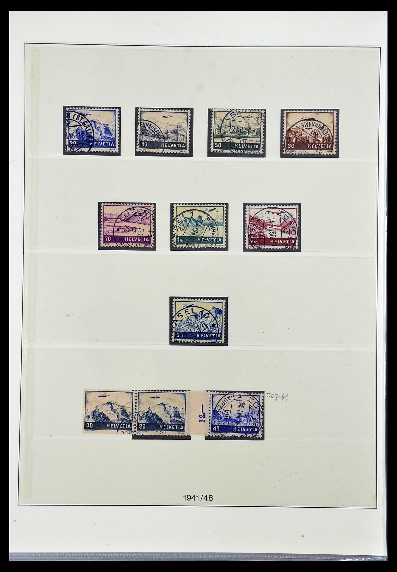 33955 071 - Stamp collection 33955 Switzerland 1850-2009.