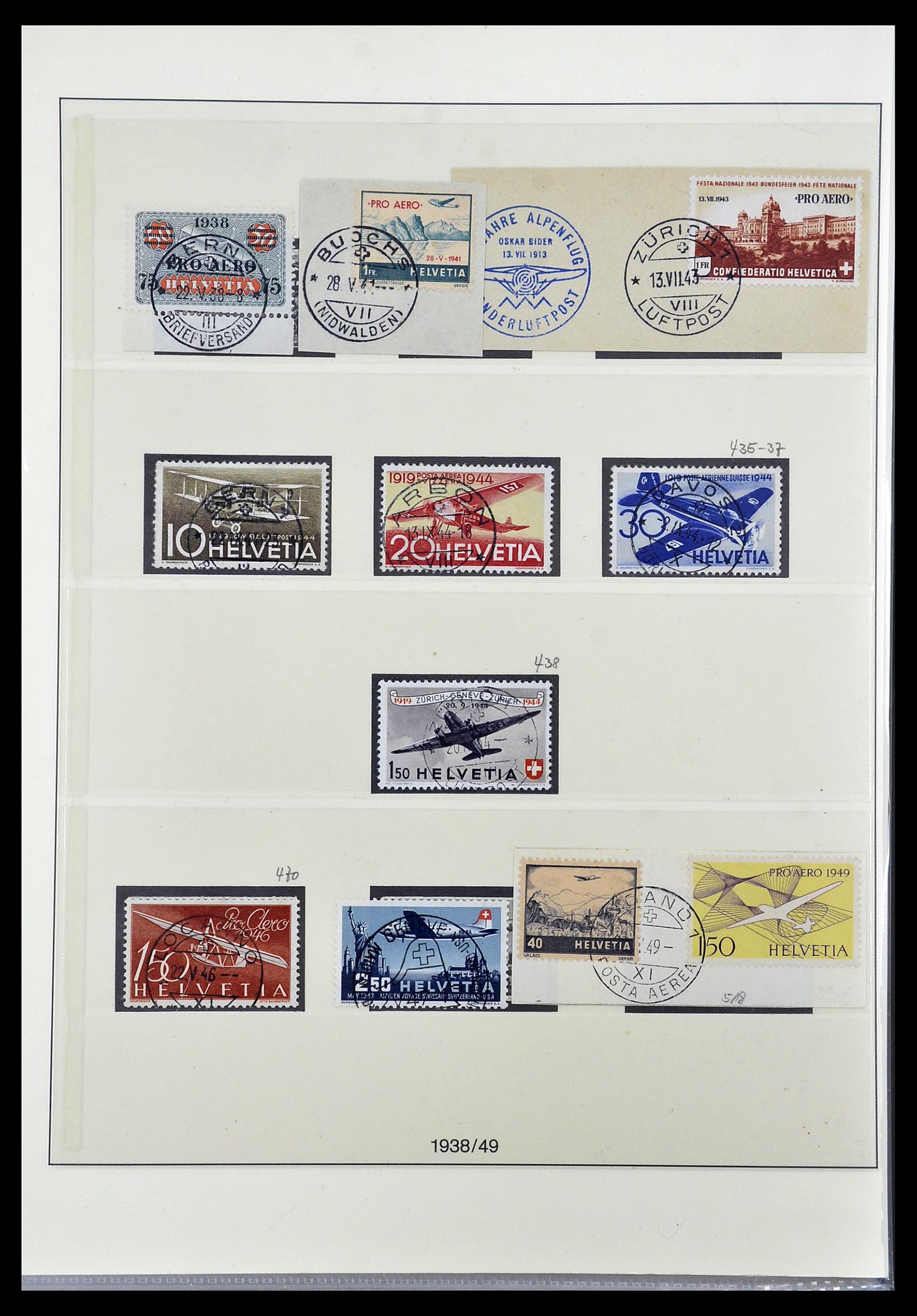 33955 072 - Stamp collection 33955 Switzerland 1850-2009.