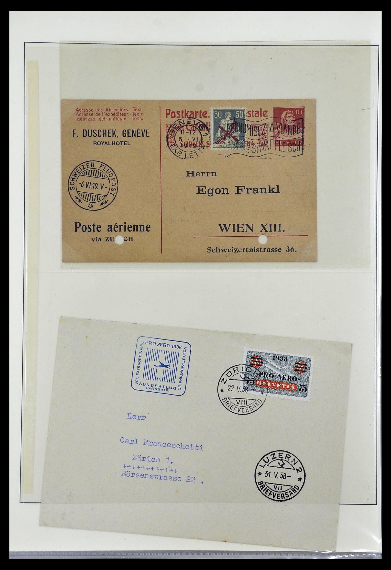 33955 073 - Stamp collection 33955 Switzerland 1850-2009.