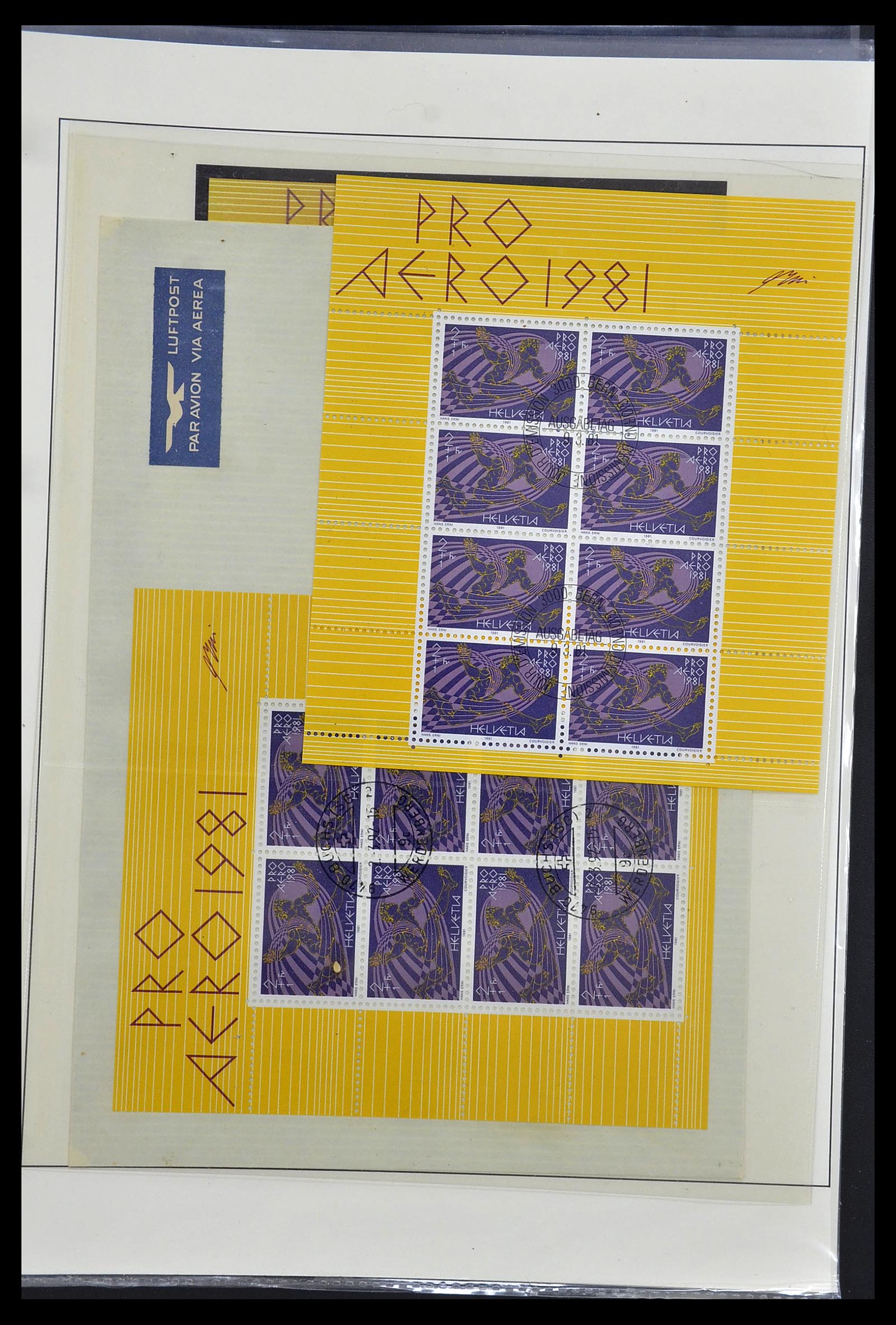 33955 081 - Stamp collection 33955 Switzerland 1850-2009.