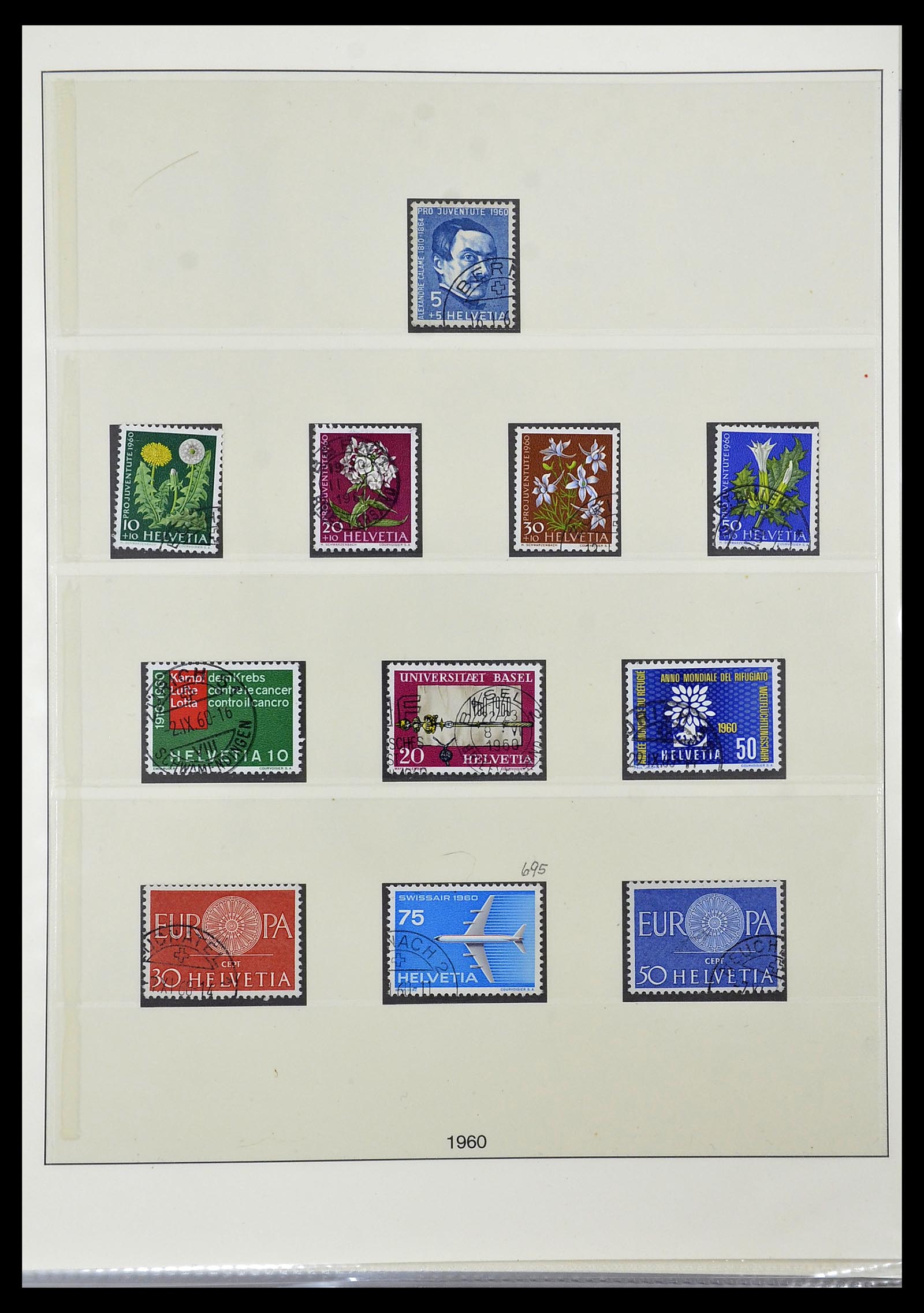 33955 086 - Stamp collection 33955 Switzerland 1850-2009.