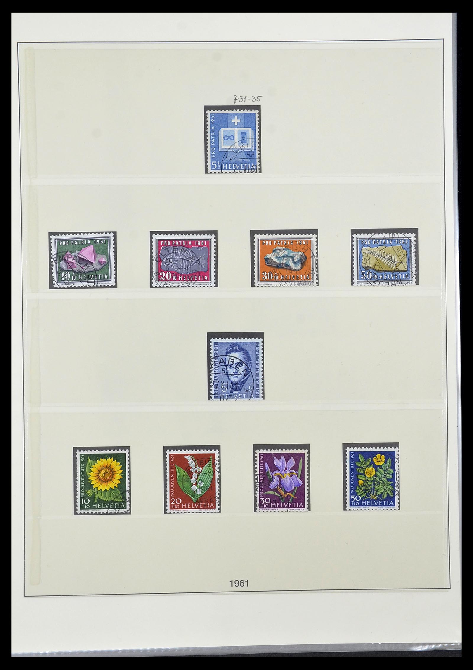 33955 094 - Stamp collection 33955 Switzerland 1850-2009.