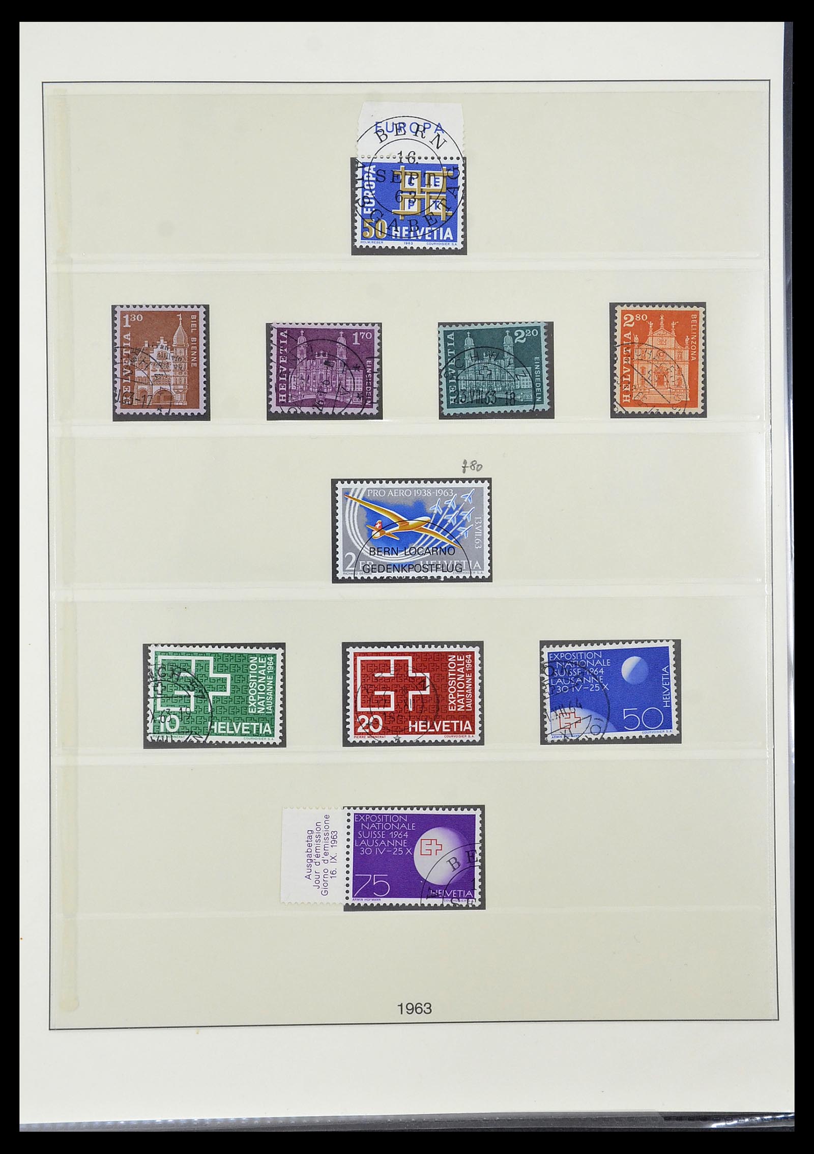 33955 097 - Stamp collection 33955 Switzerland 1850-2009.
