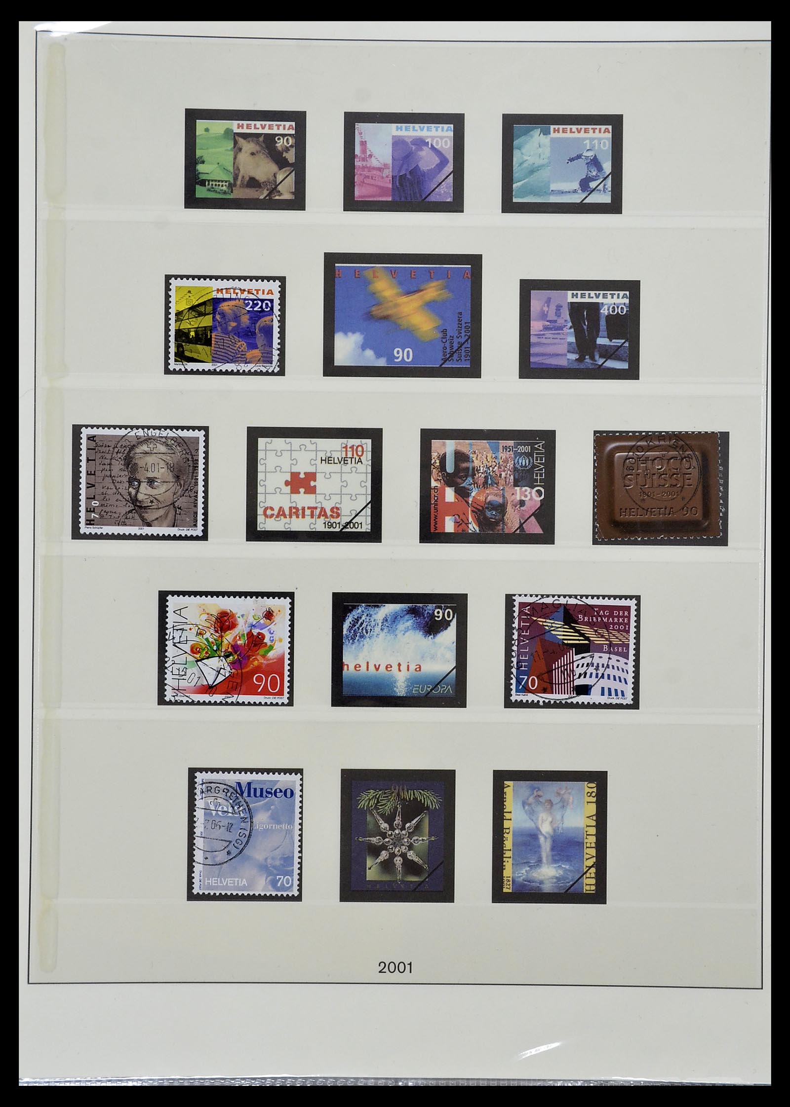 33955 223 - Stamp collection 33955 Switzerland 1850-2009.