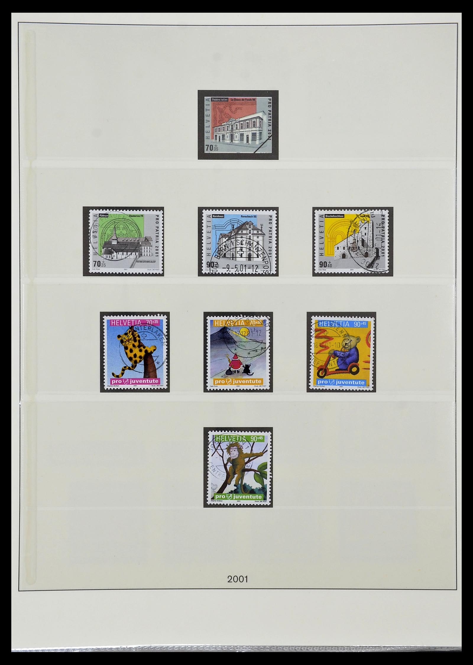 33955 226 - Stamp collection 33955 Switzerland 1850-2009.