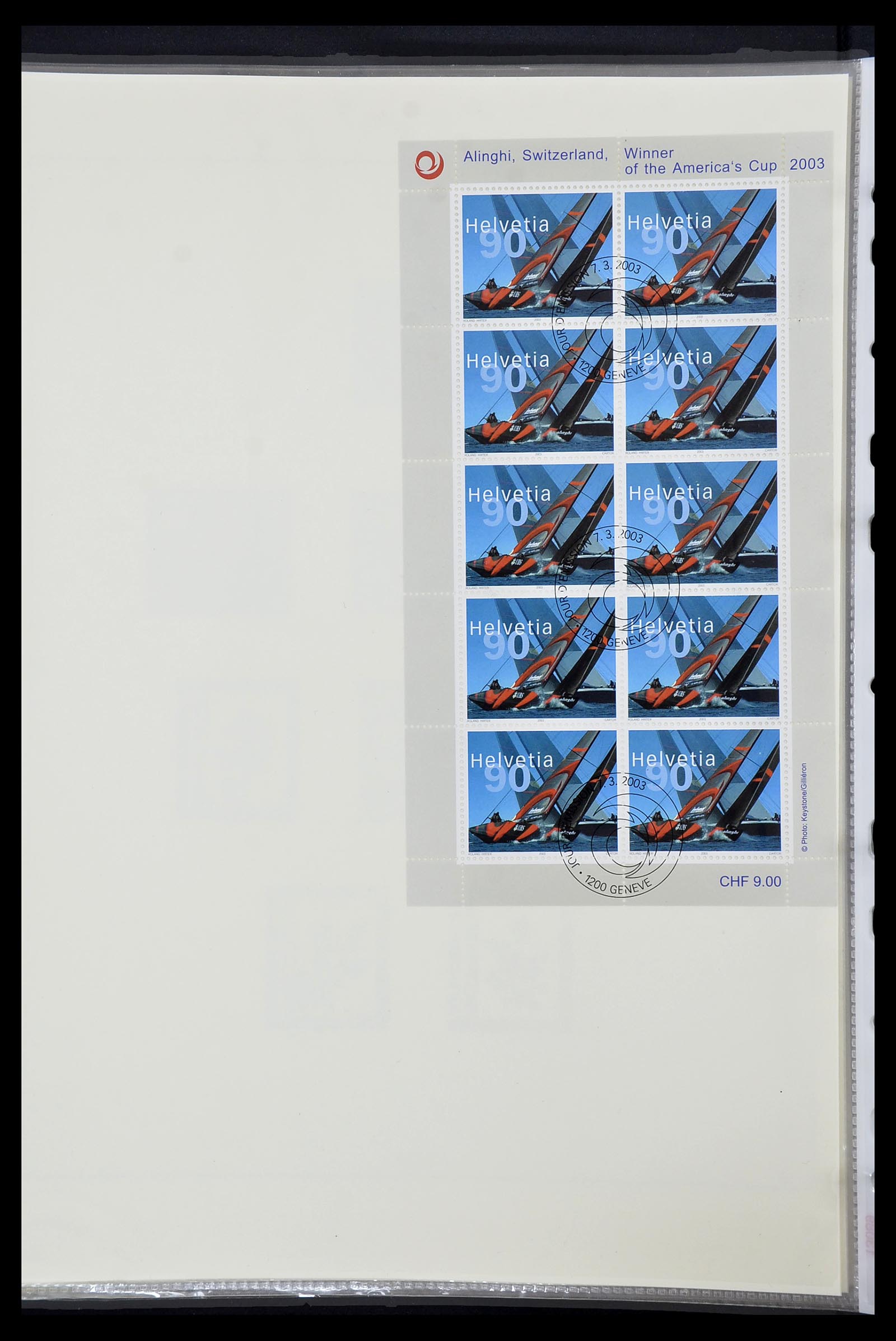 33955 233 - Stamp collection 33955 Switzerland 1850-2009.