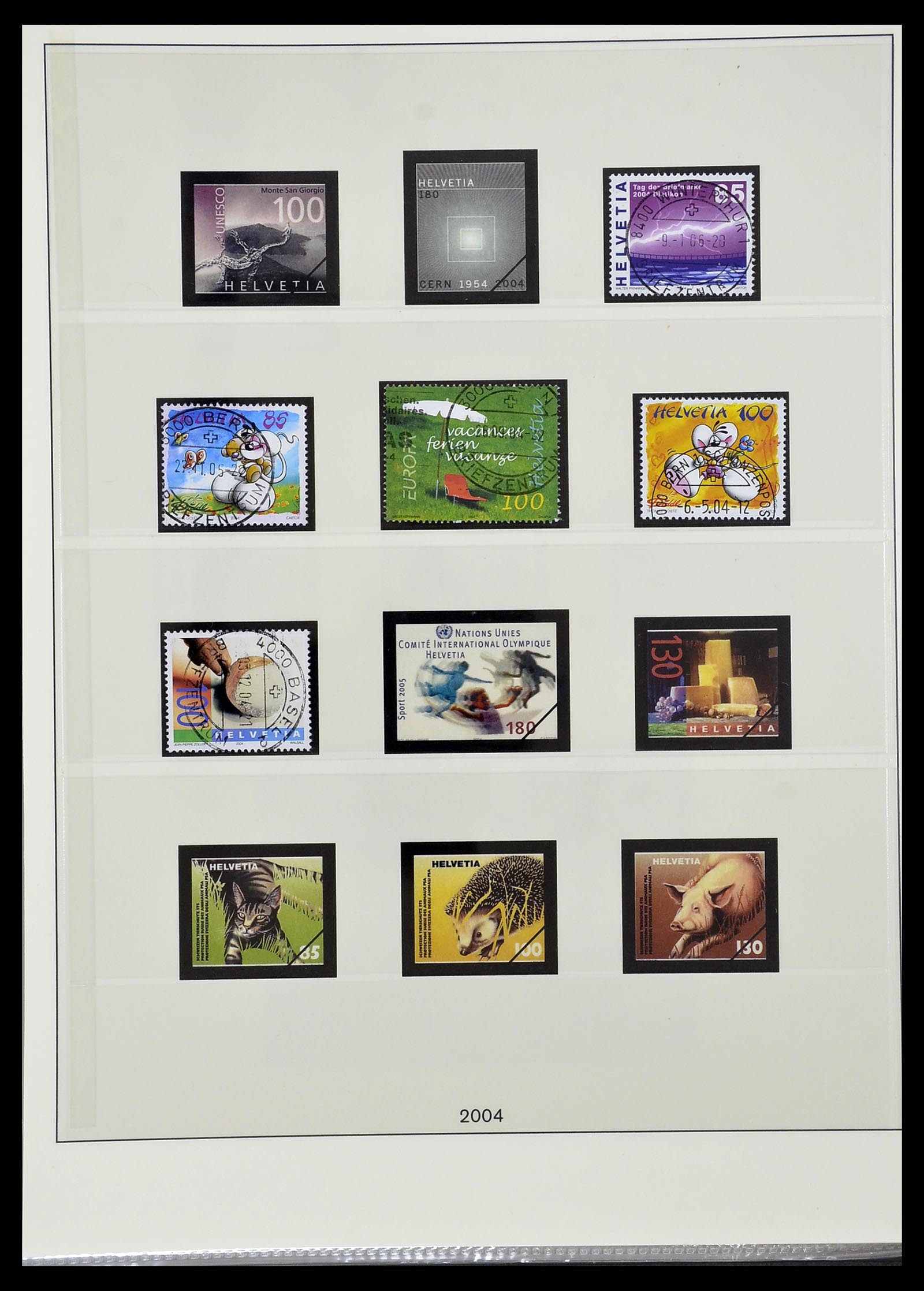 33955 241 - Stamp collection 33955 Switzerland 1850-2009.