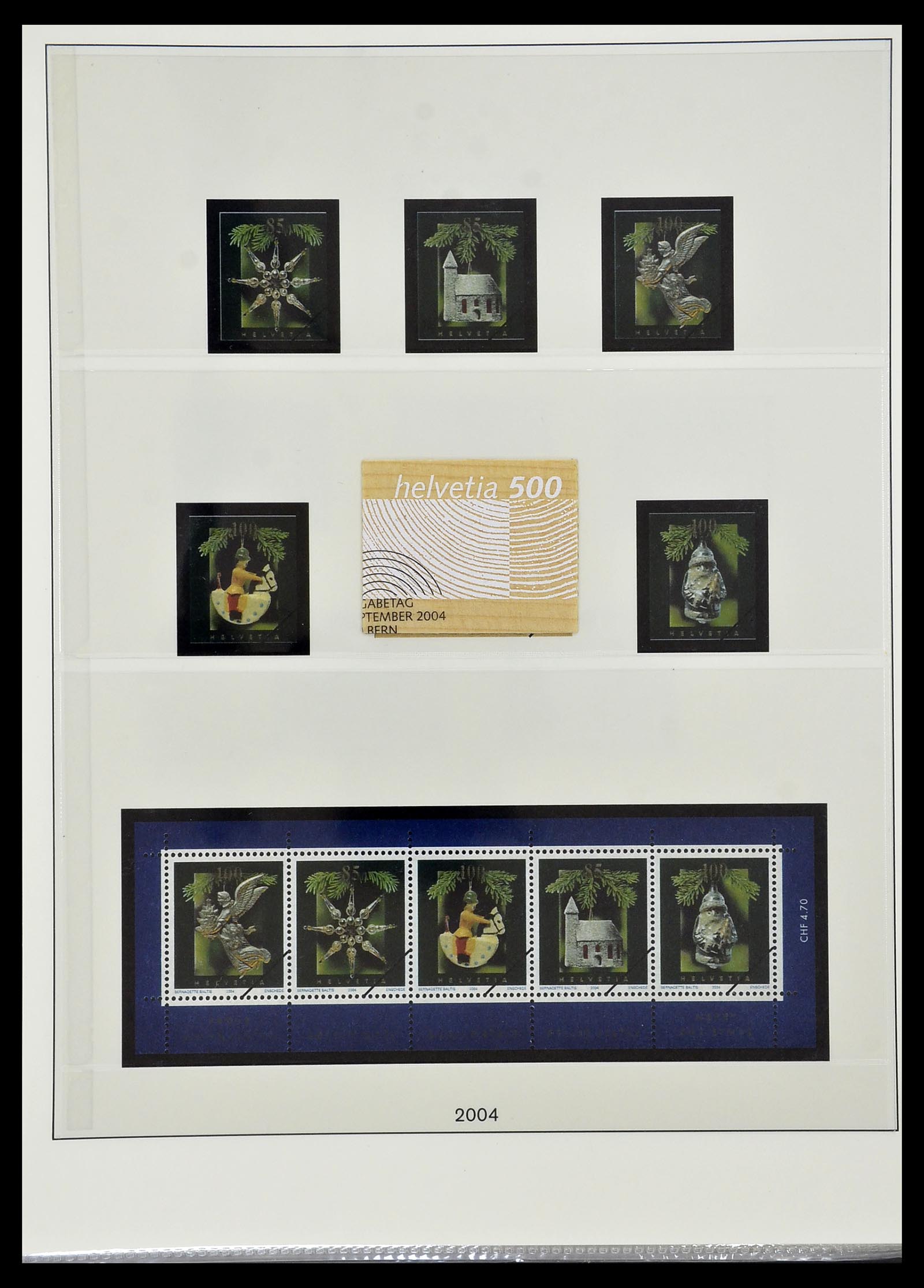 33955 243 - Stamp collection 33955 Switzerland 1850-2009.