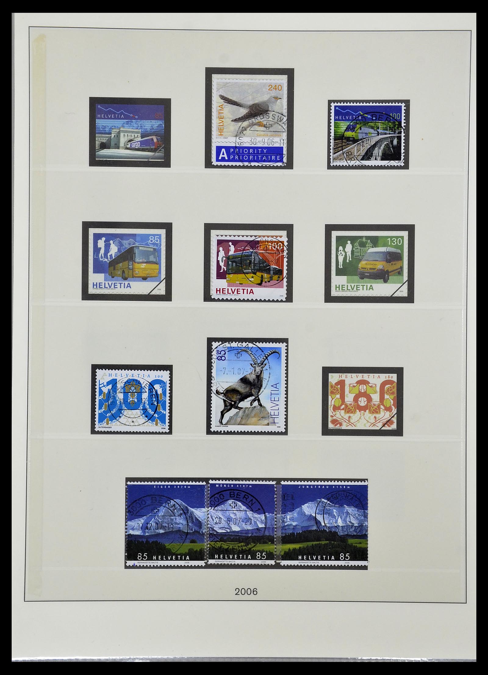 33955 251 - Stamp collection 33955 Switzerland 1850-2009.