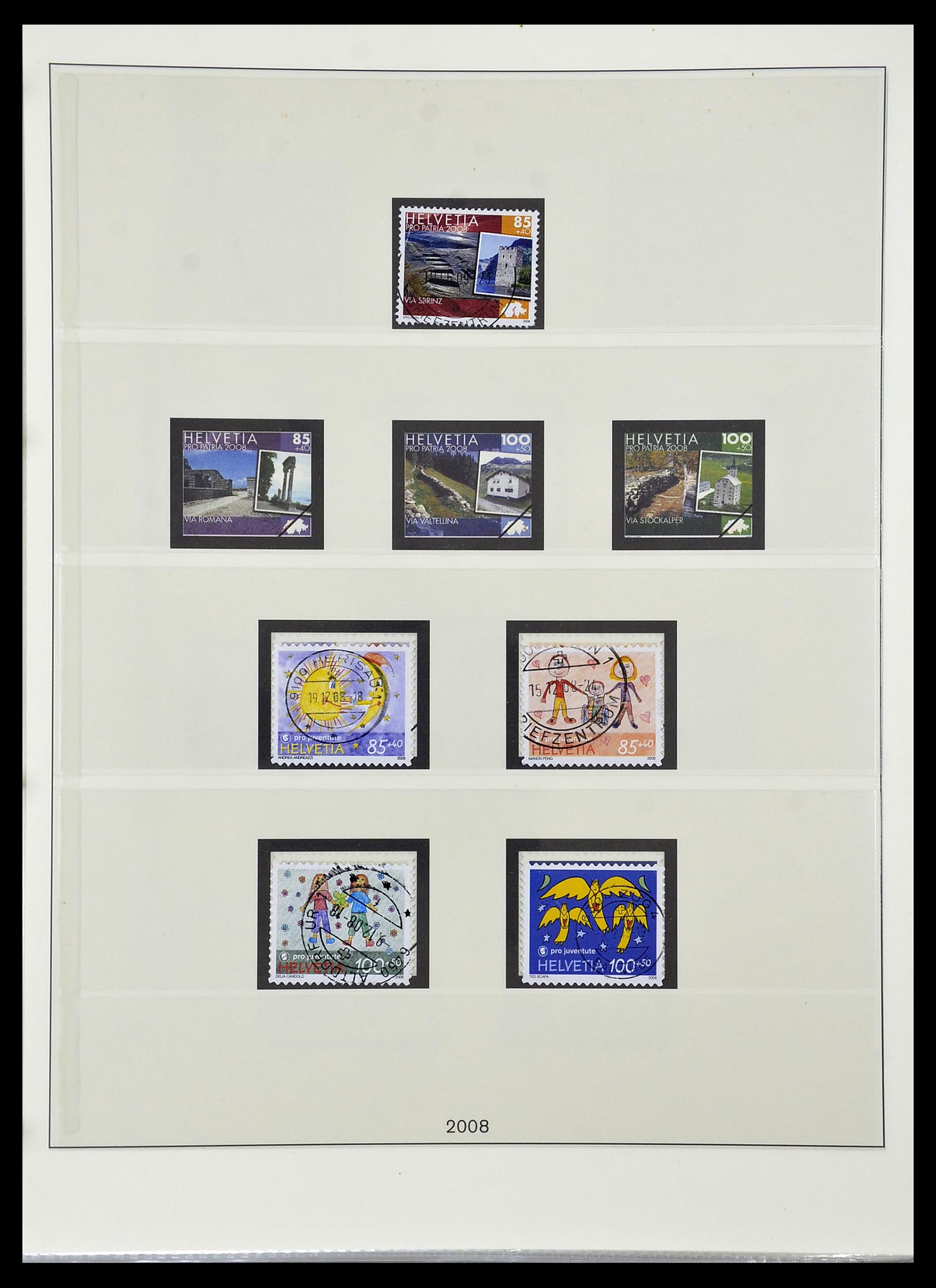 33955 264 - Stamp collection 33955 Switzerland 1850-2009.